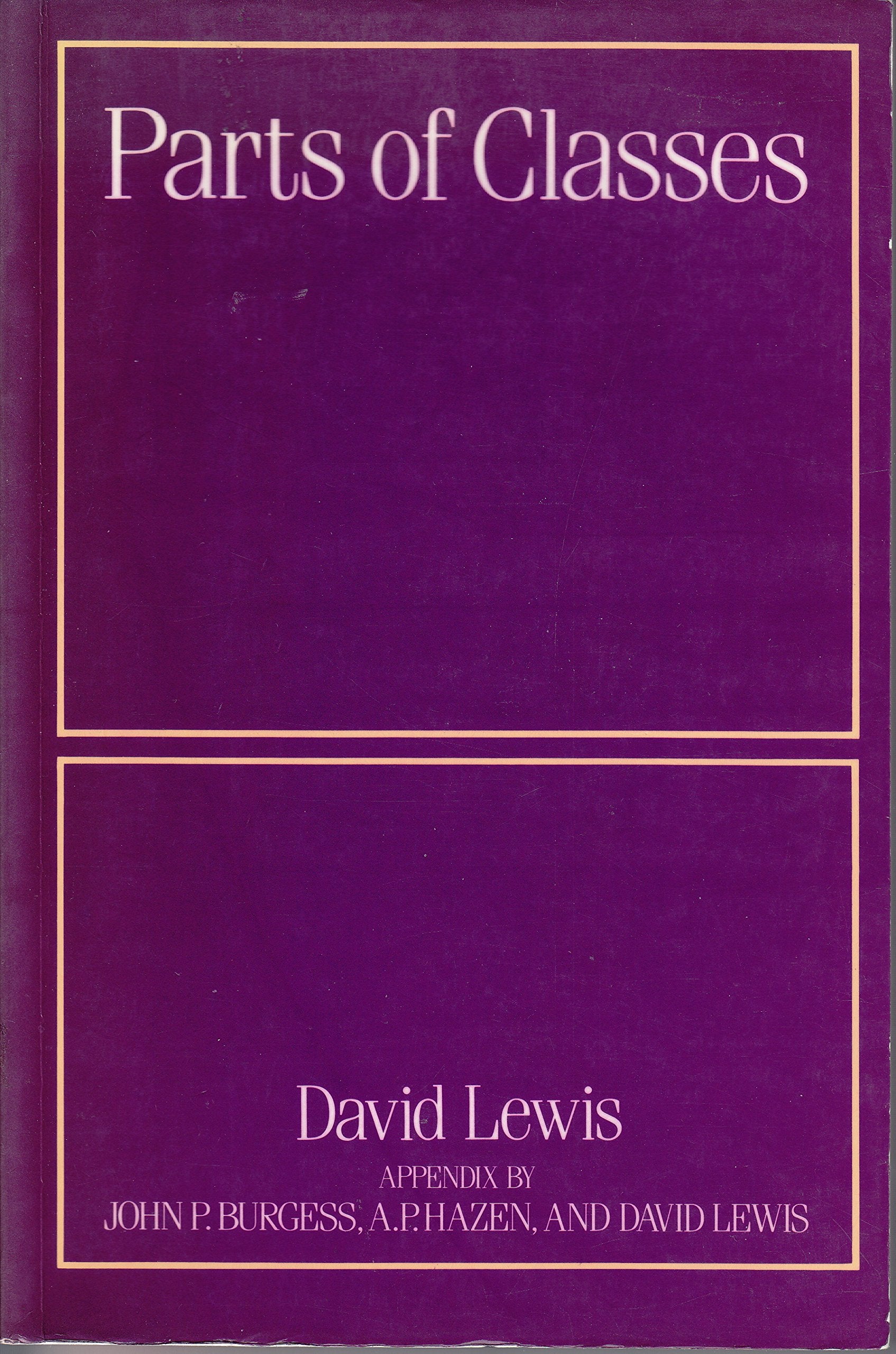 Parts of Classes,Used