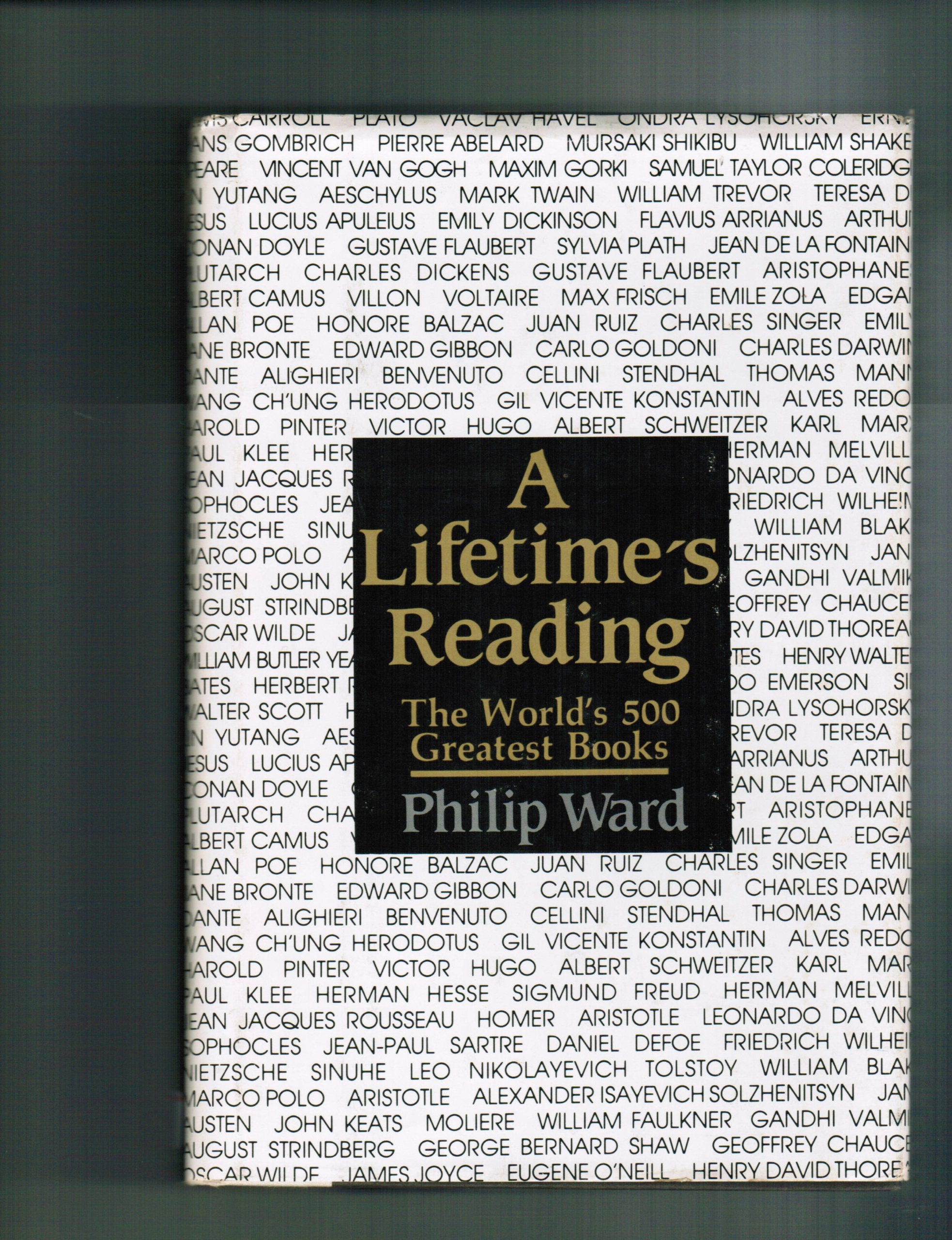 A Lifetime's Reading: The World's 500 Greatest Books,Used