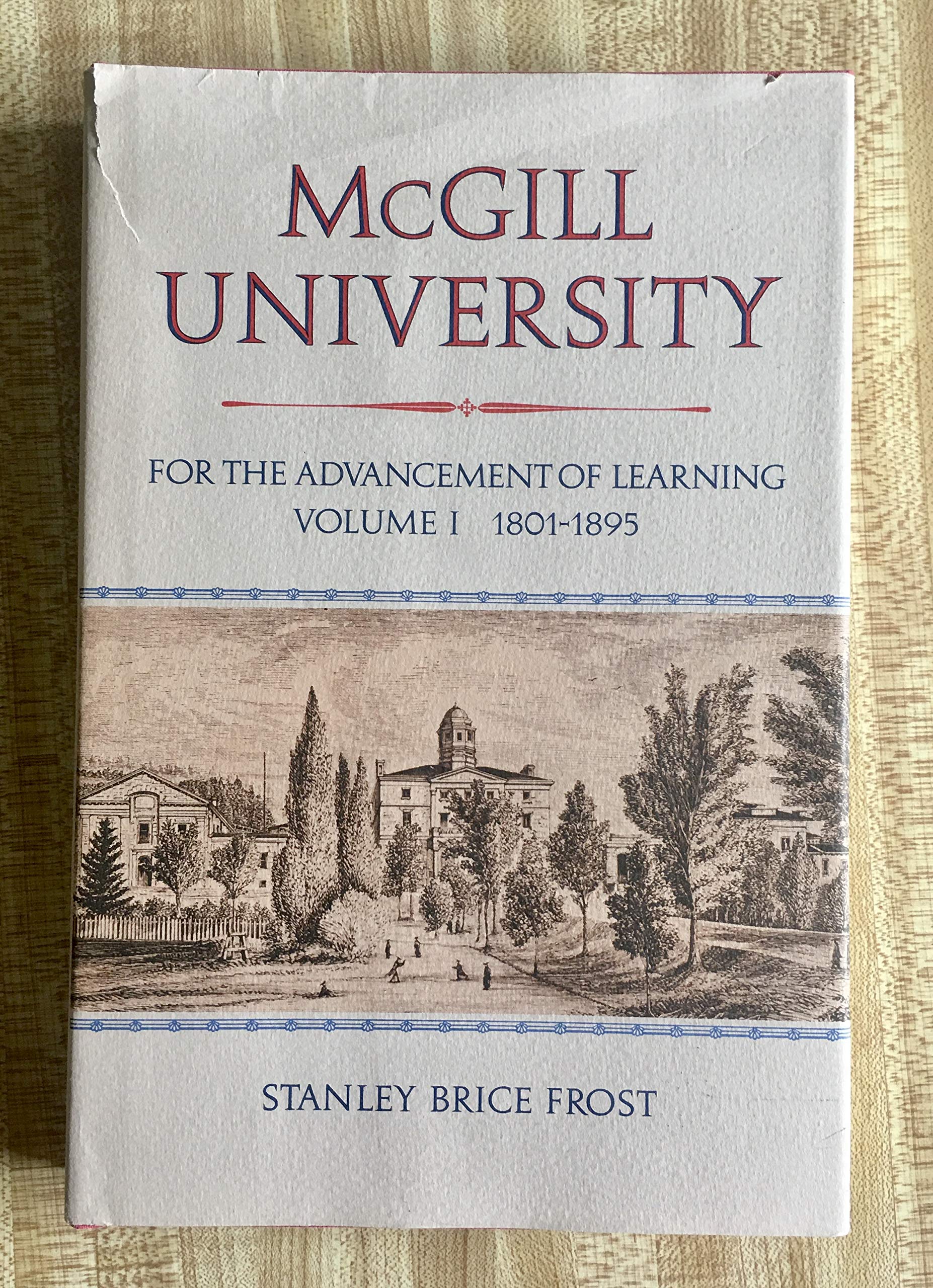 McGill University for the Advancement of Learning: 001,Used