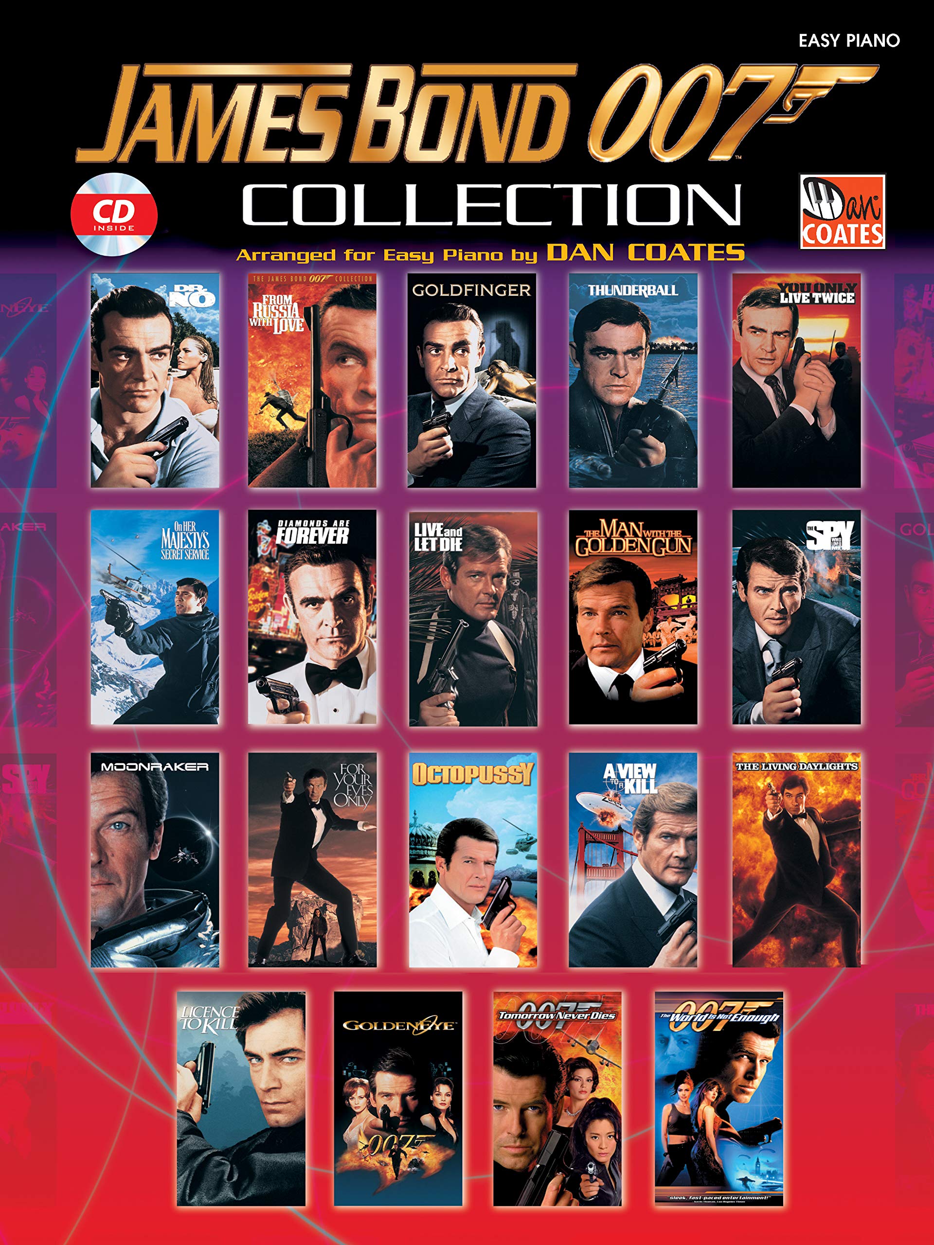 James Bond 007 Collection: Book & Cd (Easy Piano (Warner Bros.)),New
