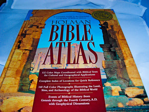 Holman Bible Atlas: A Complete Guide to the Expansive Geography of Biblical History,Used