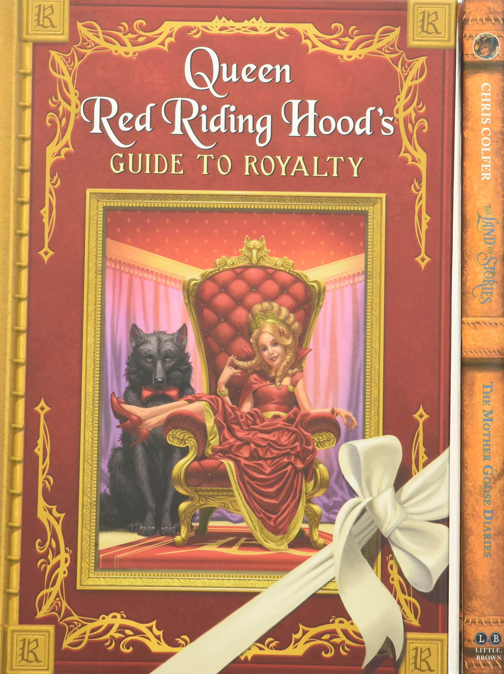 Adventures from the Land of Stories Boxed Set: The Mother Goose Diaries and Queen Red Riding Hood's Guide to Royalty,Used