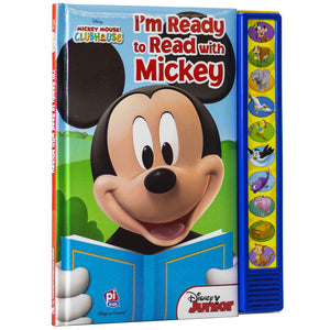 PI Kids Mickey Mouse Clubhouse Sound Book - I'm Ready to Read with Mickey - Play-a-Sound Edition
