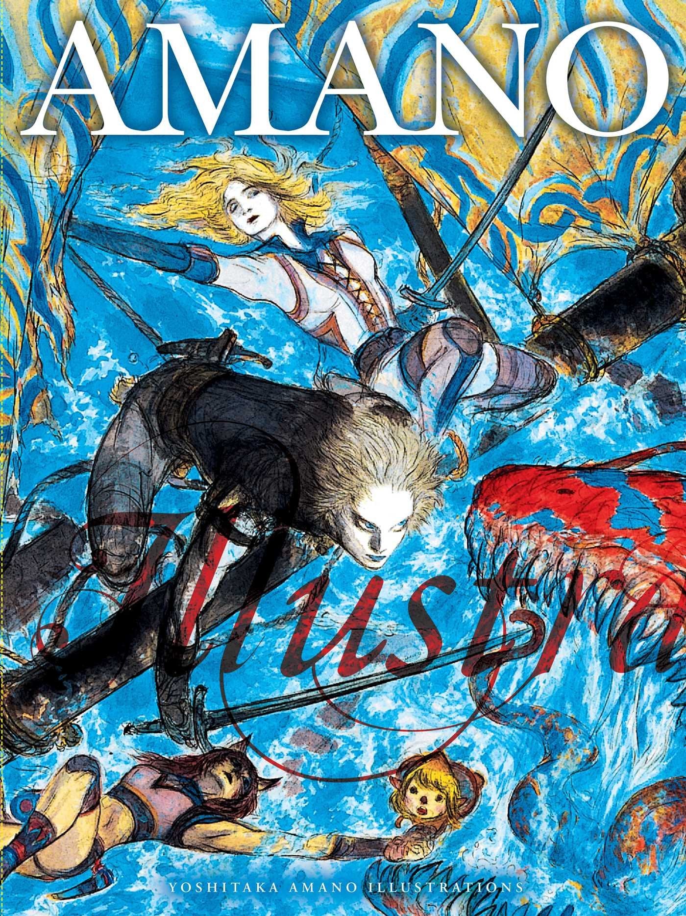 Yoshitaka Amano: Illustrations,Used