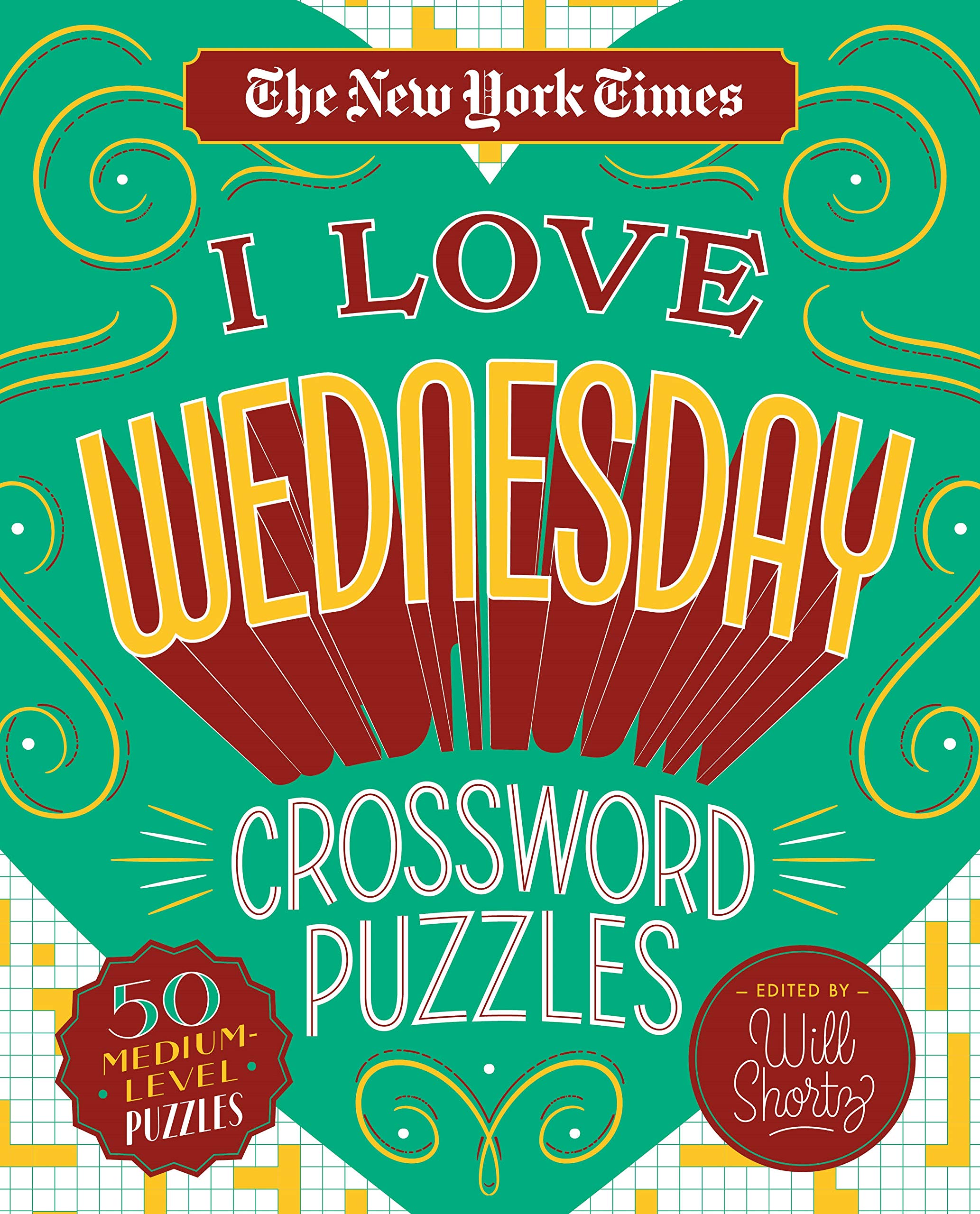 The New York Times I Love Wednesday Crossword Puzzles: 50 MediumLevel Puzzles,Used