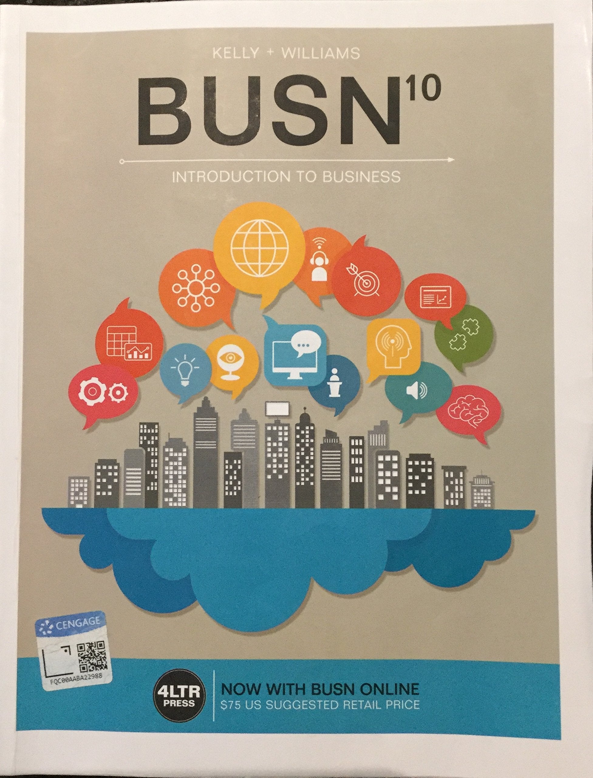BUSN (with BUSN Online, 1 term (6 months) Printed Access Card) (New, Engaging Titles from 4LTR Press),Used