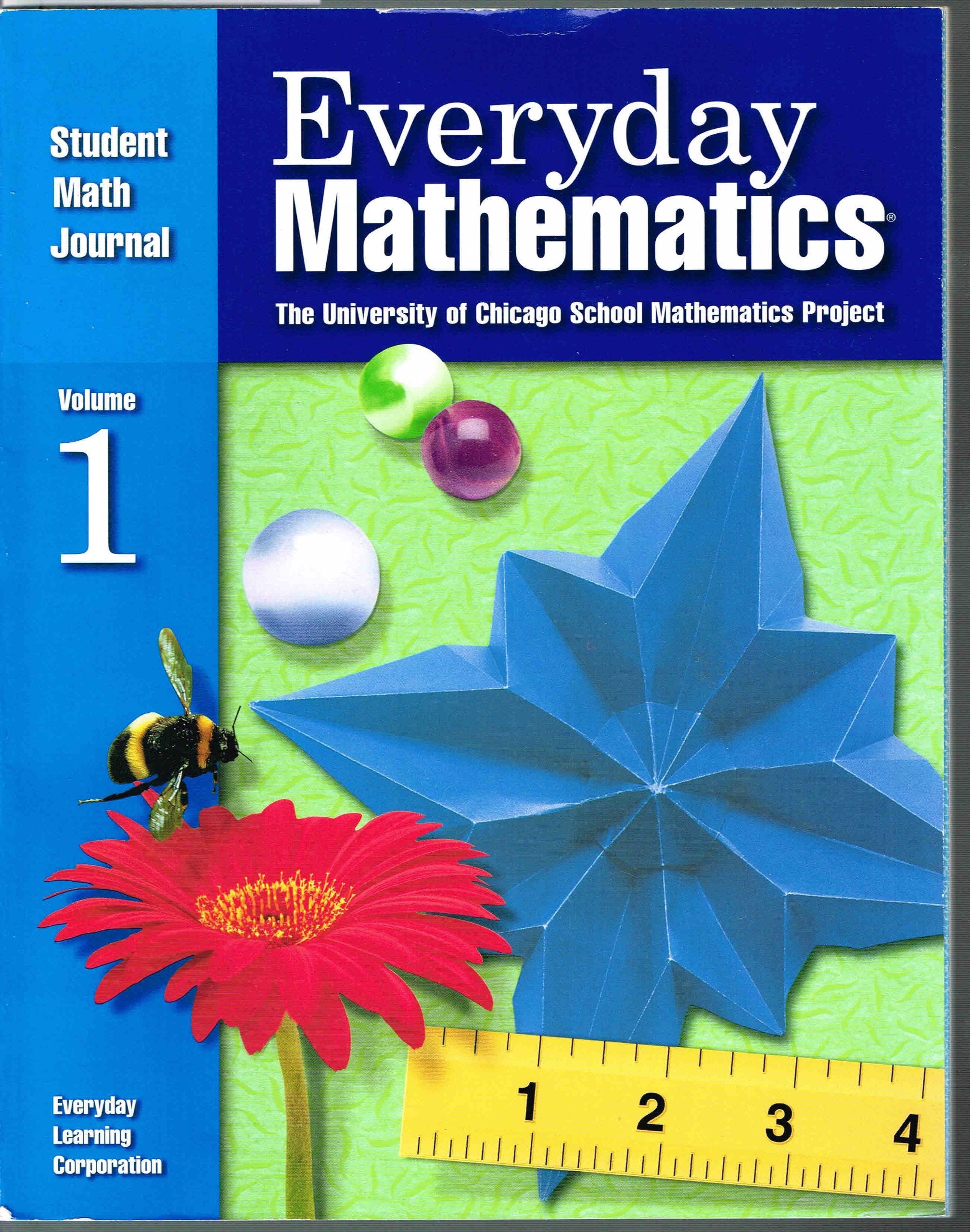 Everyday Mathematics: Student Math Journal, Vol. 1, Grade 2,Used