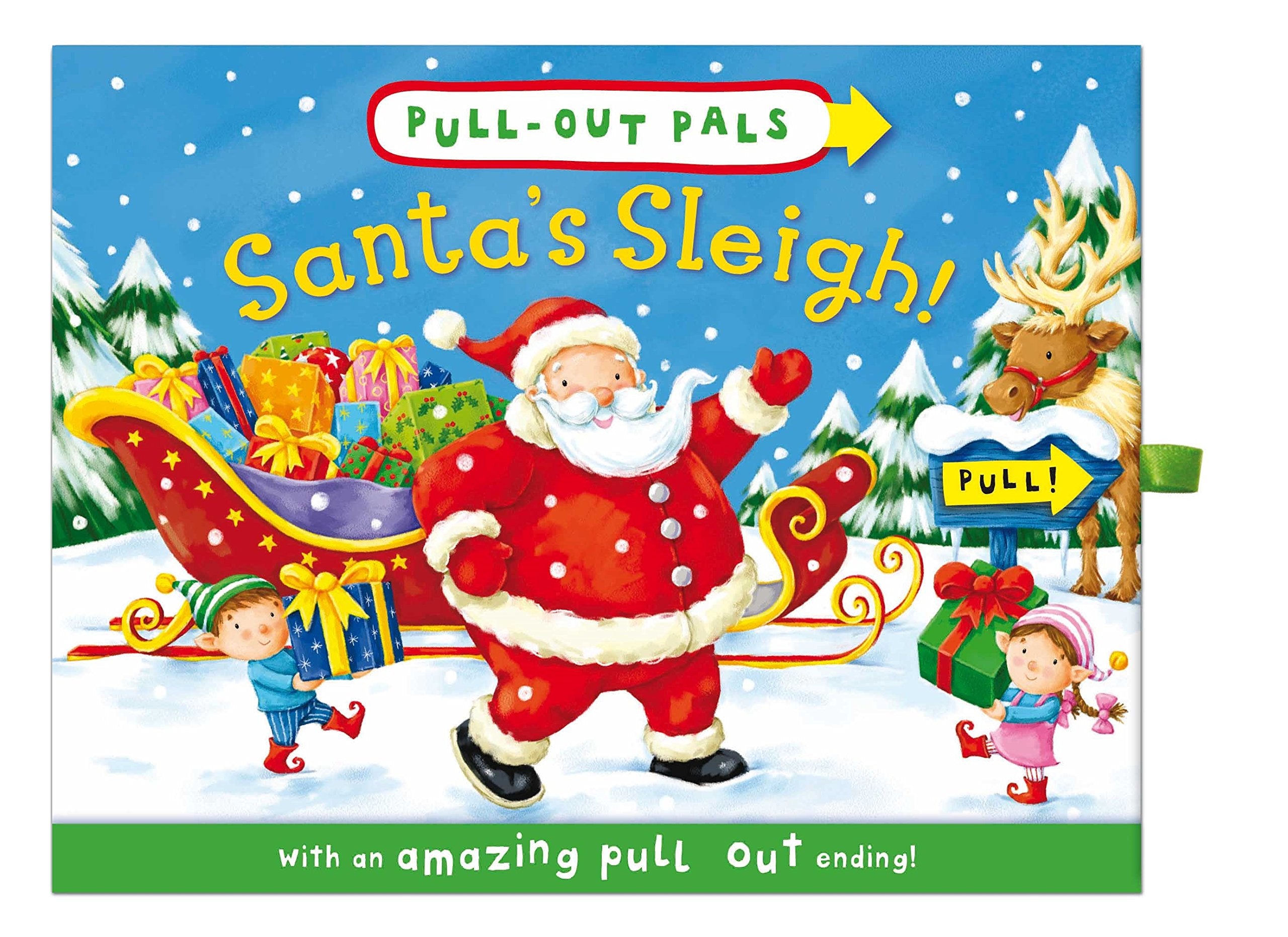 PullOut Pals: Santa's Sleigh (BB),Used