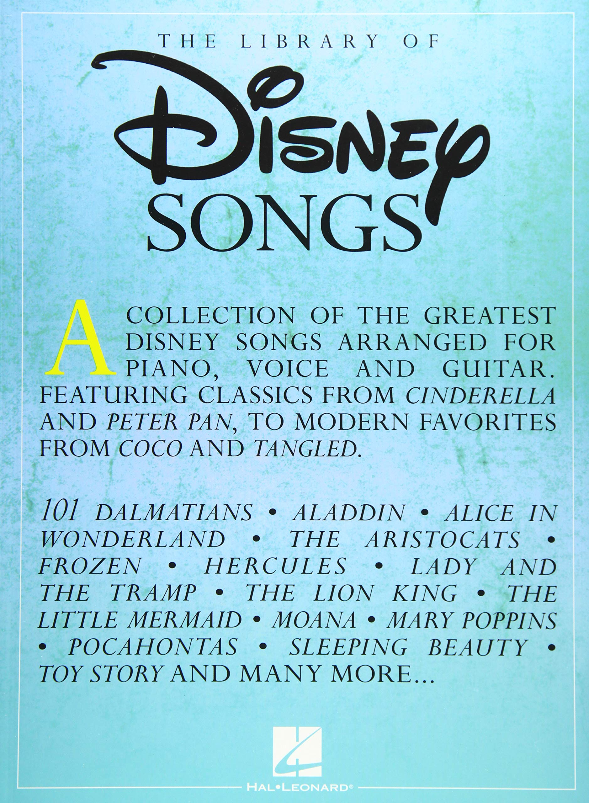 The Library Of Disney Songs