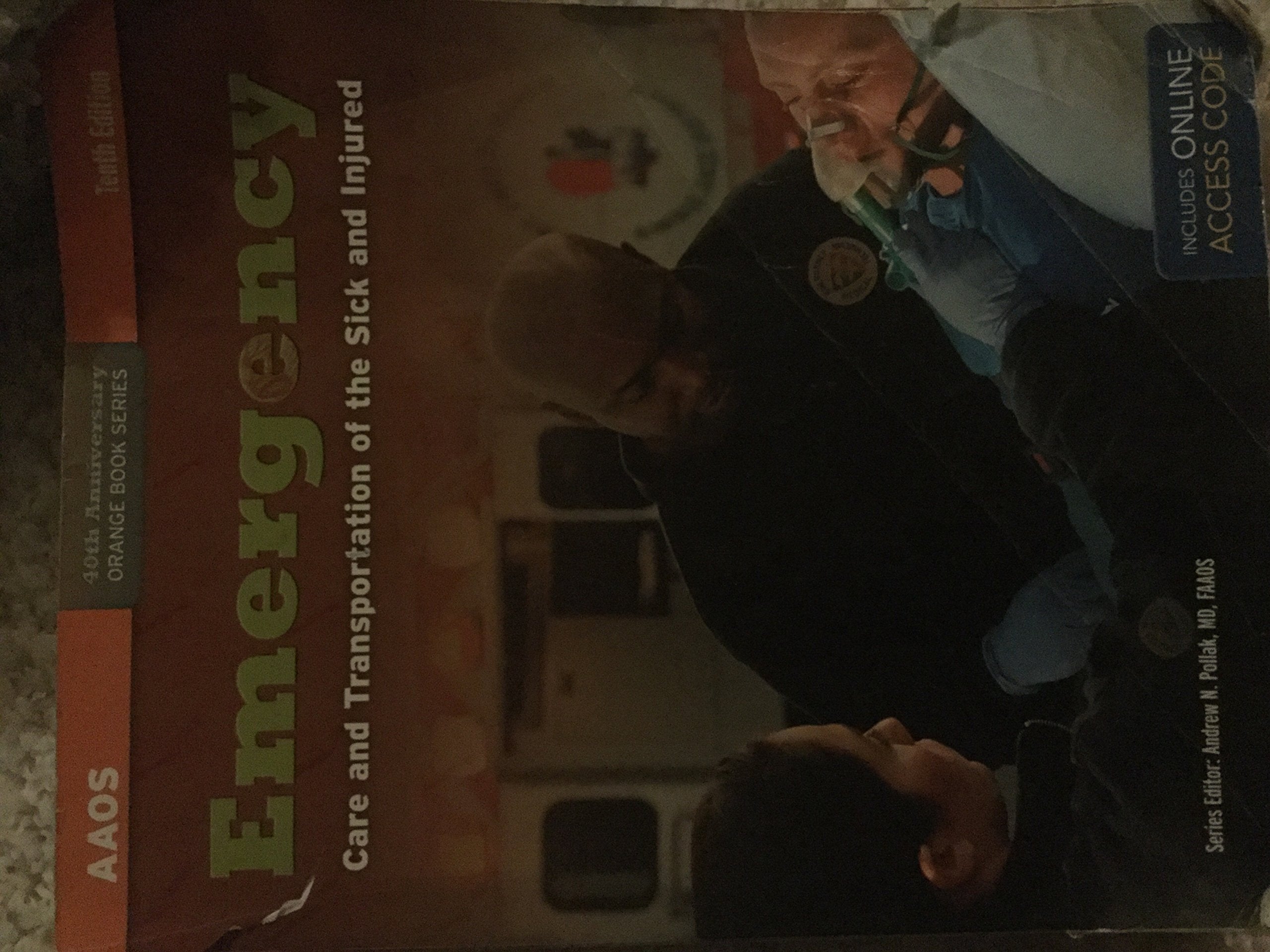 Student Workbook for Emergency Care and Transportation of the Sick and Injured, Tenth Edition,Used