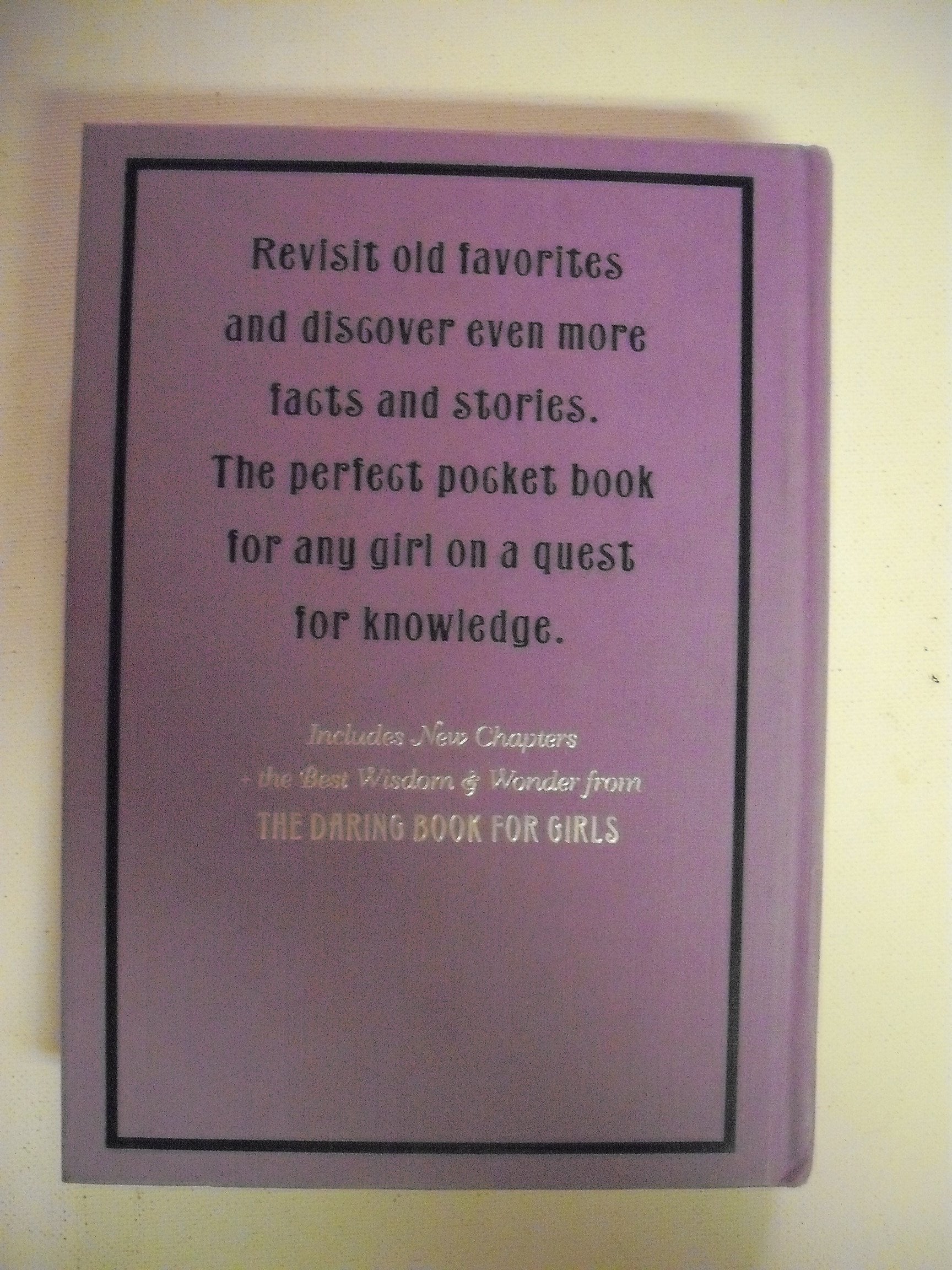 The Pocket Daring Book for Girls: Wisdom & Wonder,Used