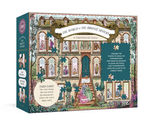 The World Of The Bronte Sisters: A Conversation Puzzle: 500Piece Puzzle: A Jigsaw Puzzle For Adults