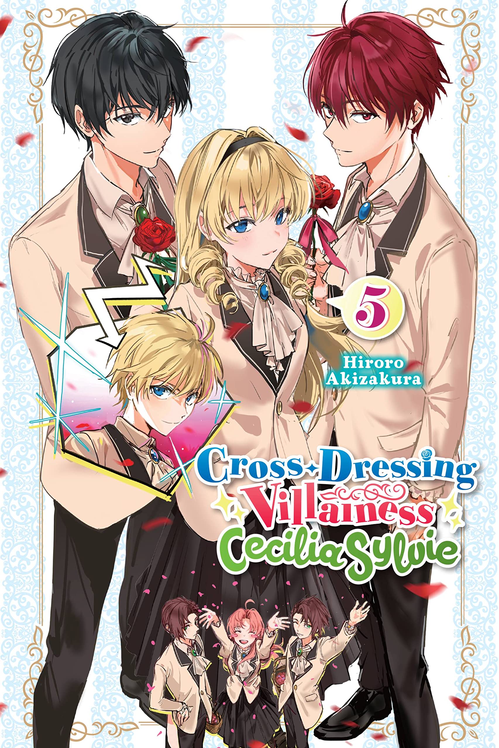 Crossdressing Villainess Cecilia Sylvie, Vol. 5 (Light Novel) (Crossdressing Villainess Cecilia Sylvie (Light Novel), 5),New