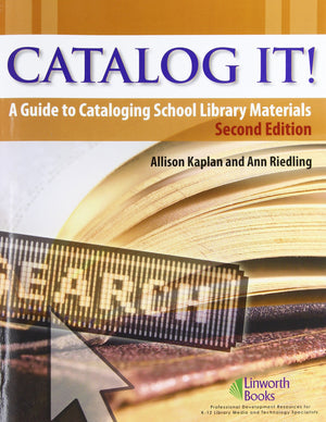 Catalog It!: A Guide to Cataloging School Library Materials (2nd Edition),Used