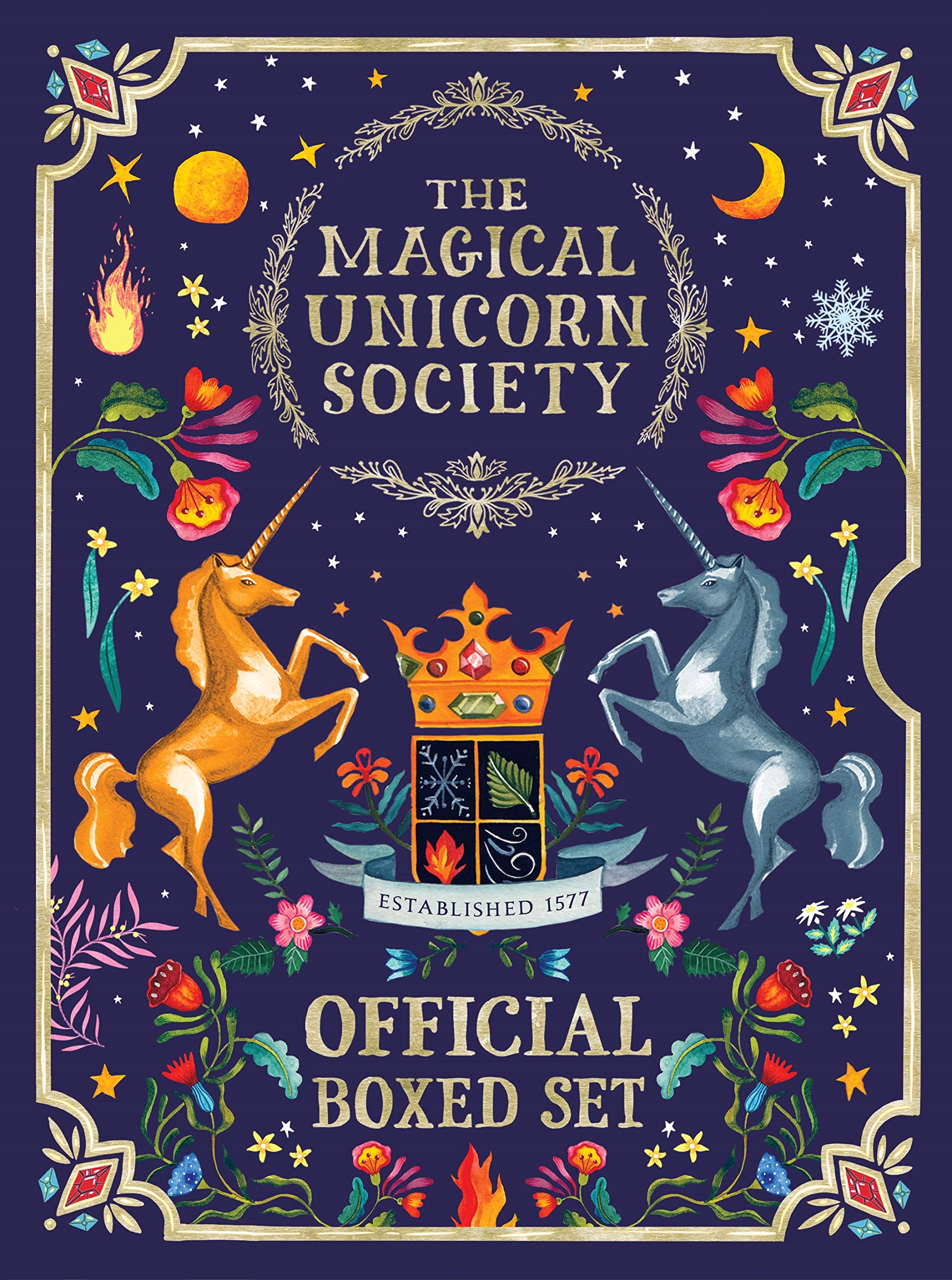 The Magical Unicorn Society Official Boxed Set: The Official Handbook and A Brief History of Unicorns,Used