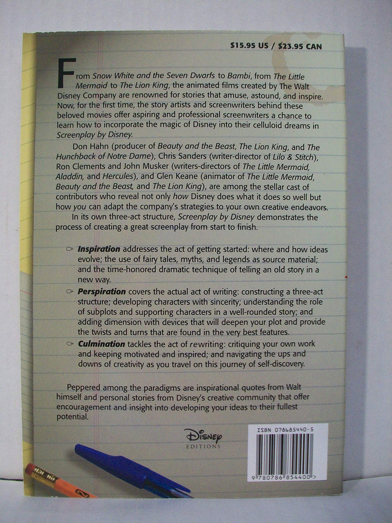 Screenplay By Disney,Used
