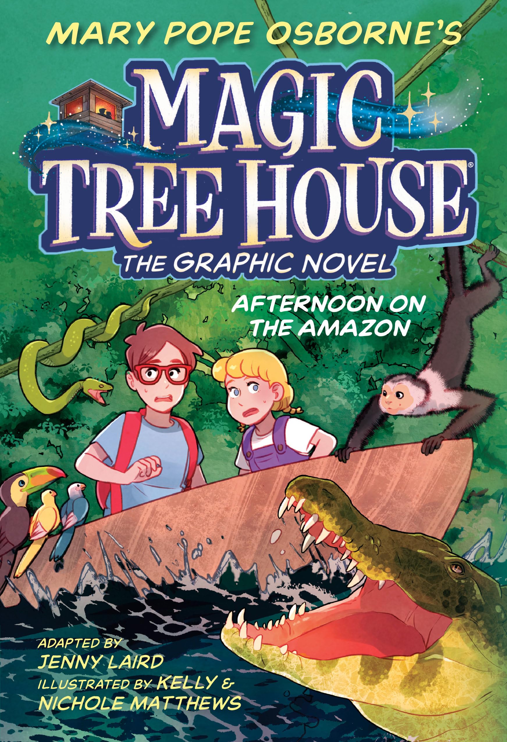 Afternoon On The Amazon Graphic Novel (Magic Tree House (R)),Used