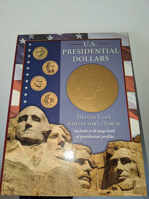 U.S. Presidential Dollars (U.S. Presidential Dollars Deluxe Coin Collectors Album)-new,New
