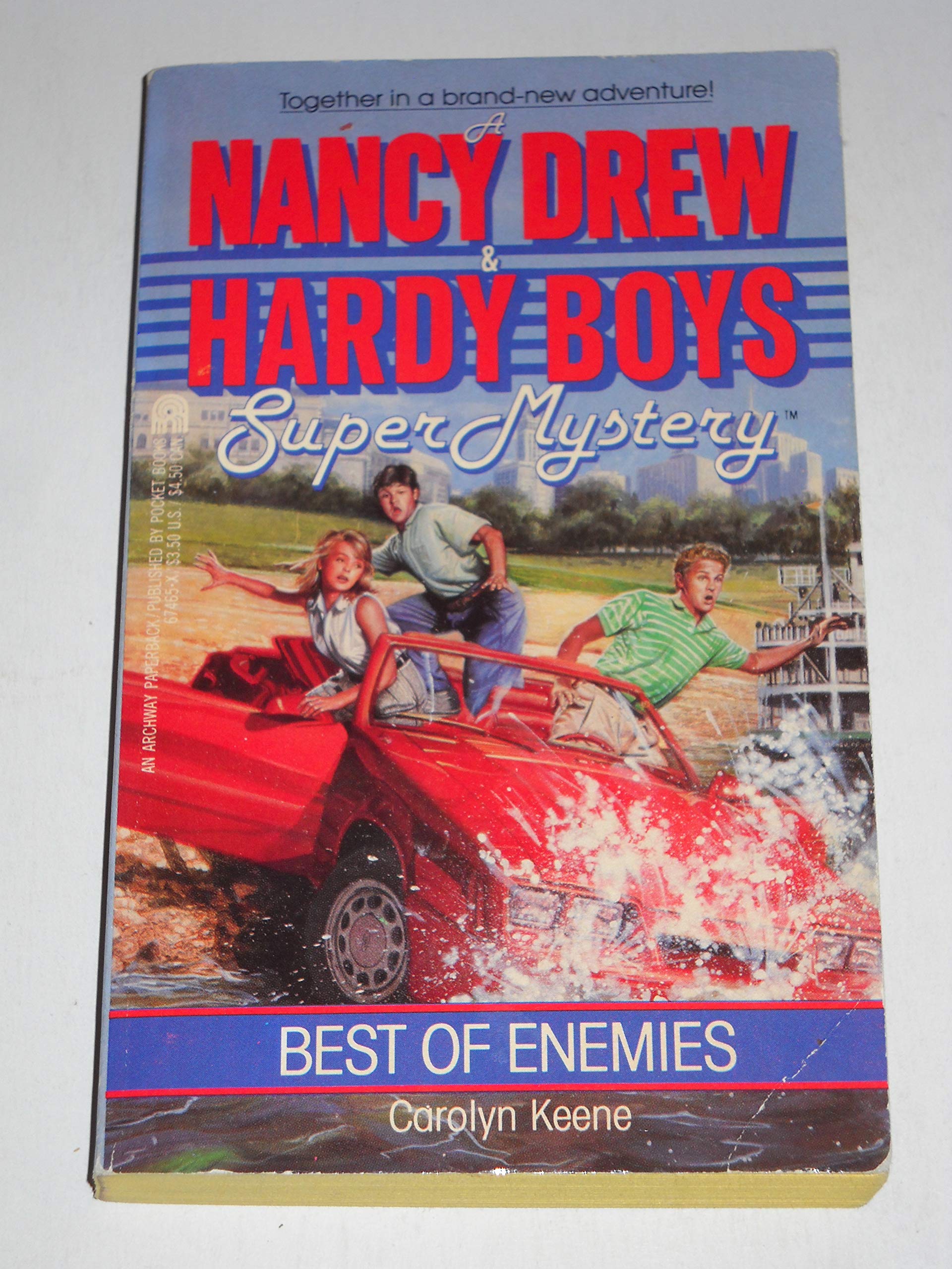 Best Of Enemies (Nancy Drew & Hardy Boys Super Mysteries #9),Used