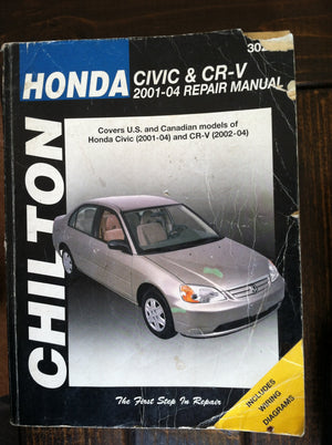 Honda Civic and CRV, 200104 (Haynes Repair Manuals),Used