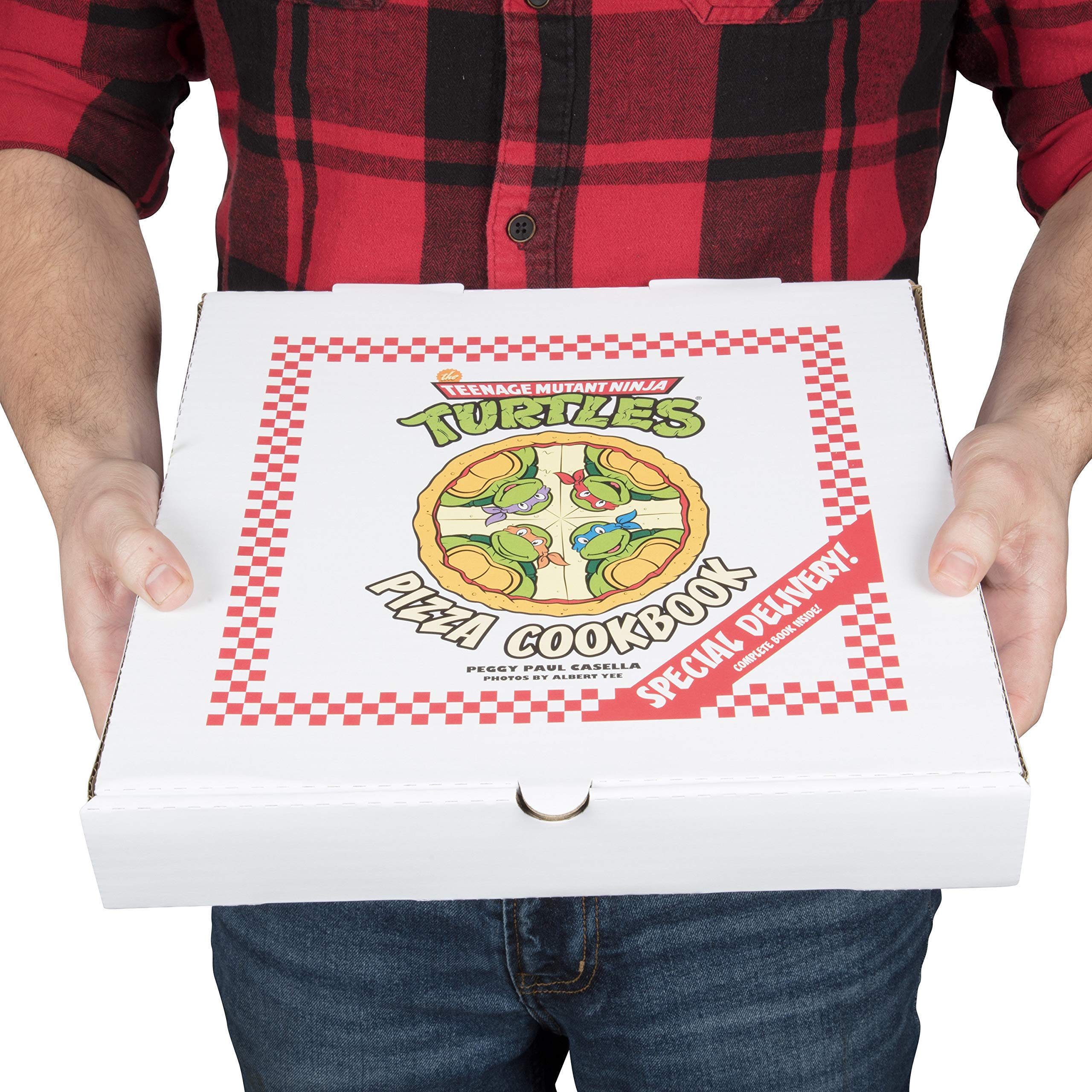 Limited Edition Teenage Mutant Ninja Turtles Pizza Cookbook with Exclusive Gift Box  Includes 65 TMNT Pizza Recipes,Used