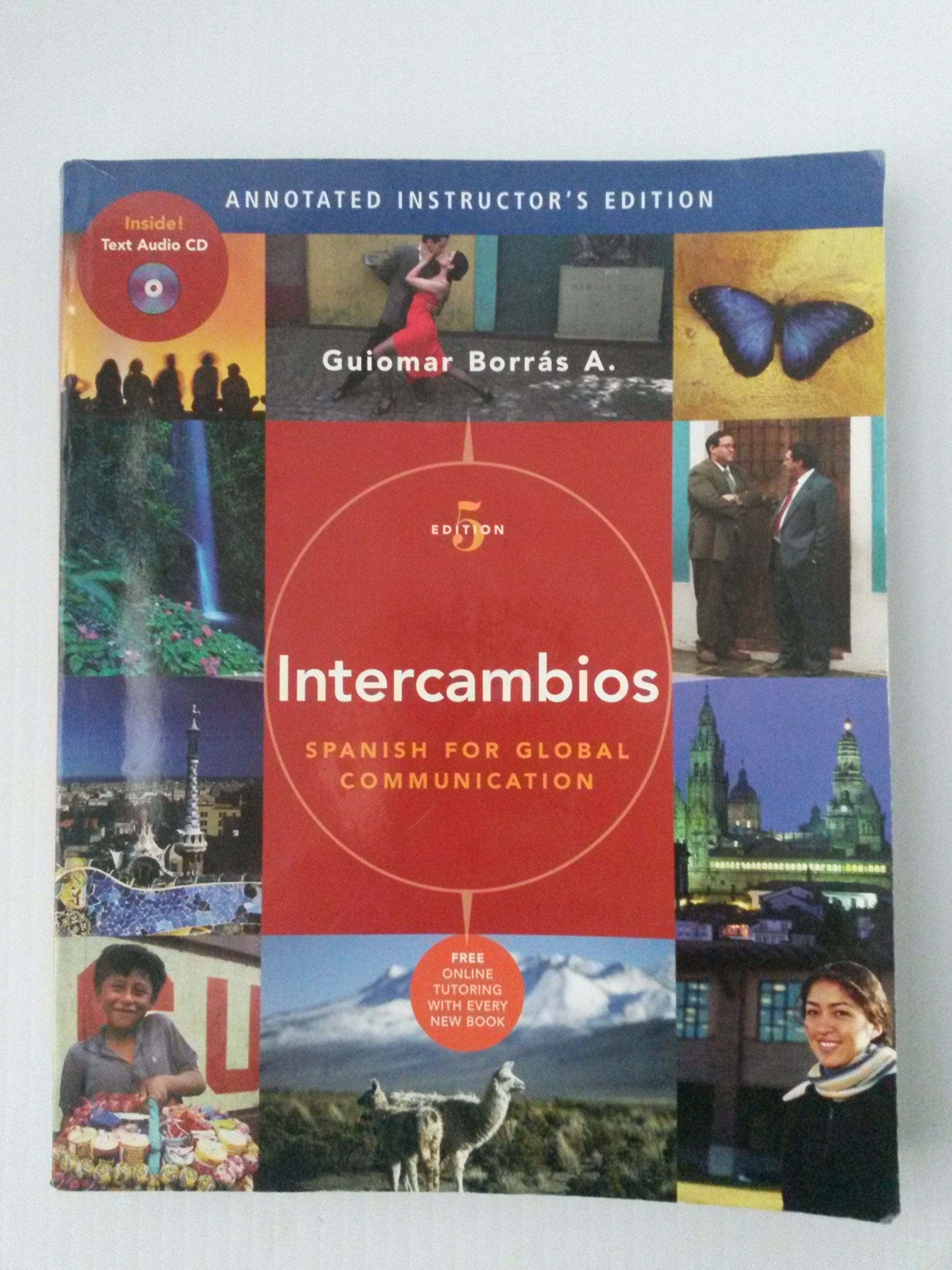 Intercambios: Spanish for Global Communication (with Text Audio CD) 5th Edition,Used