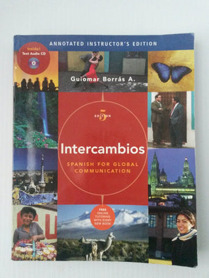 Intercambios: Spanish for Global Communication (with Text Audio CD) 5th Edition,Used