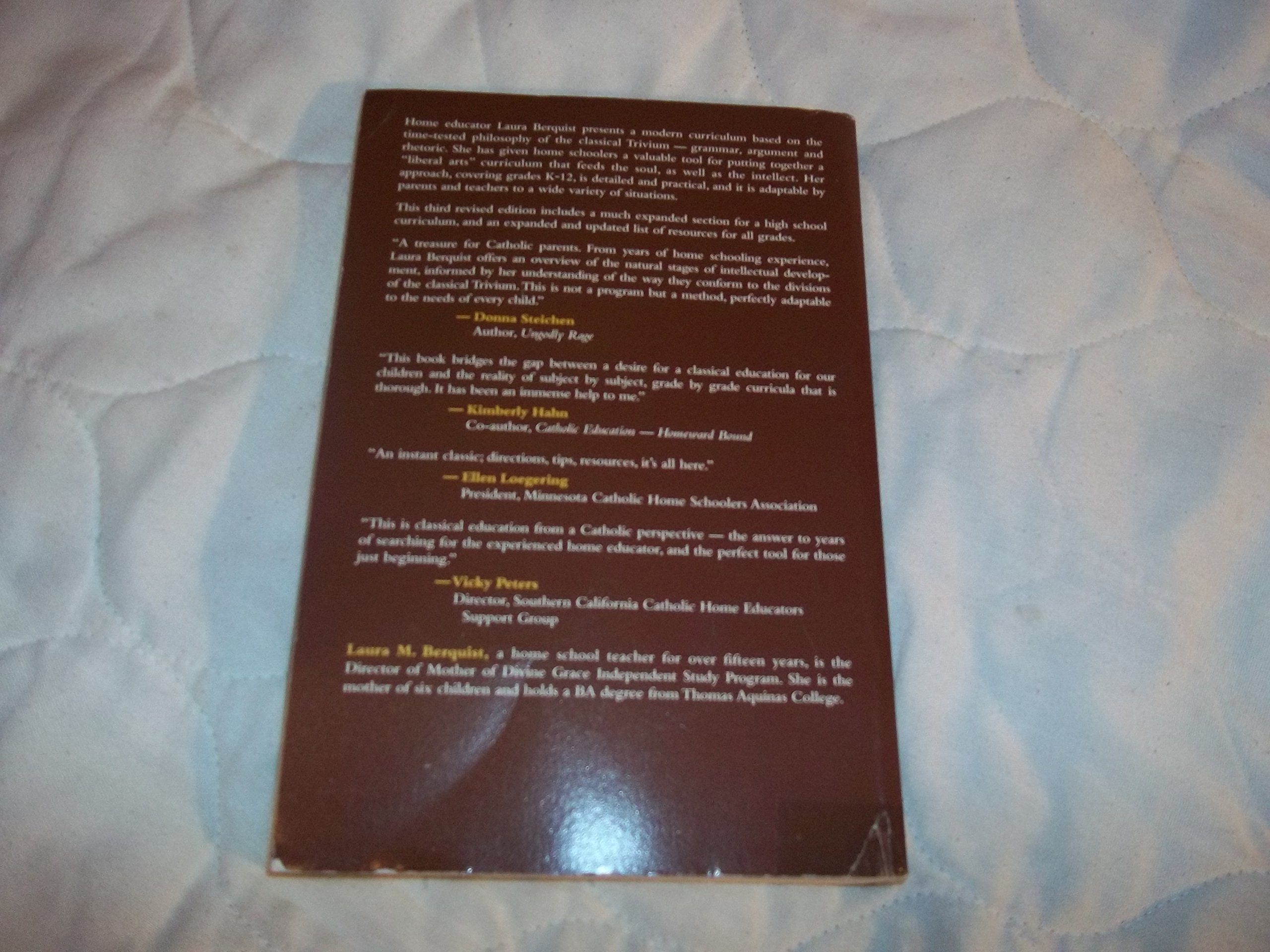 Designing Your Own Classical Curriculum: Guide To Catholic Home Education