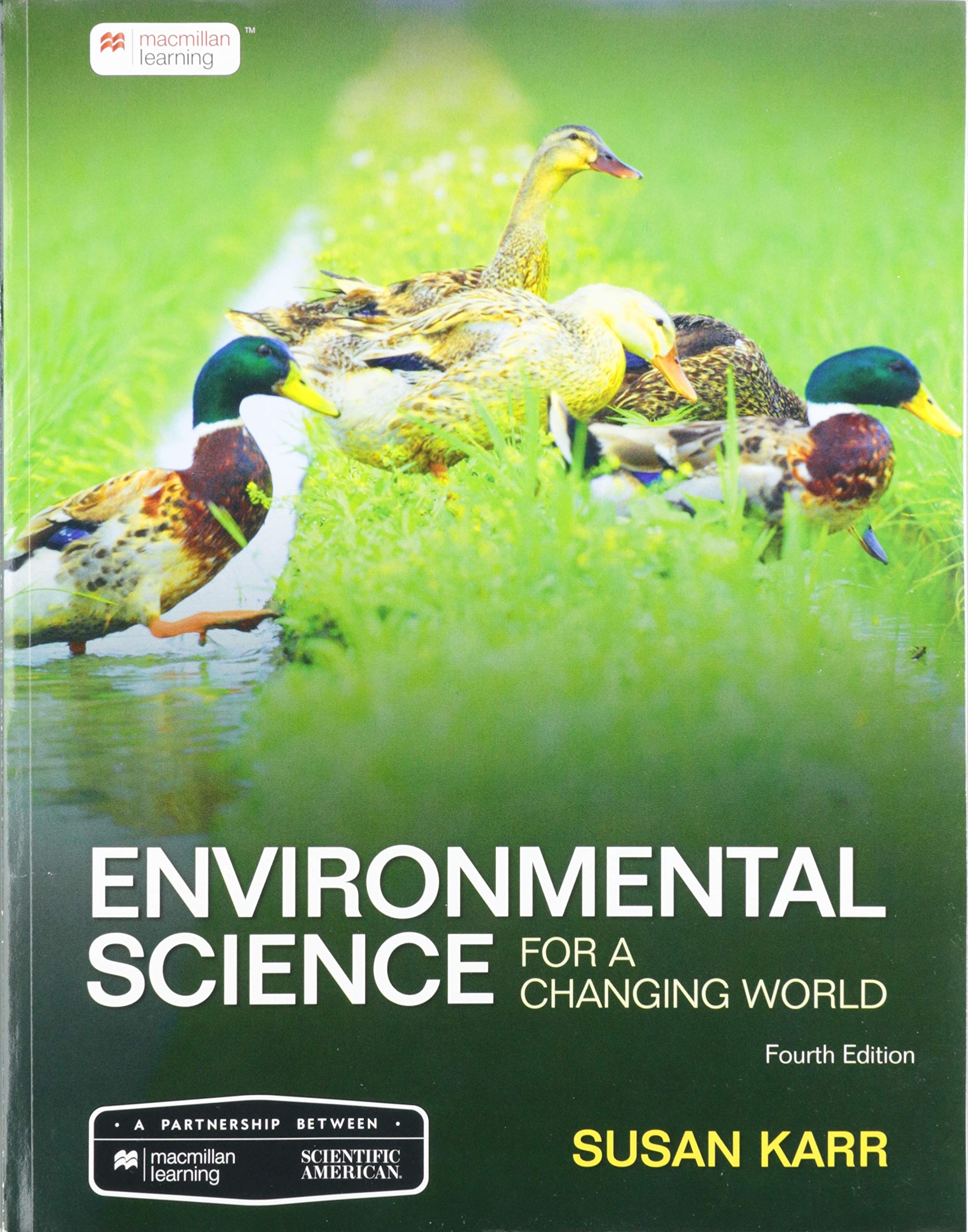 Scientific American Environmental Science For A Changing World