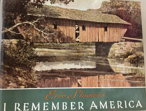Eric Sloane'S I Remember America,Used