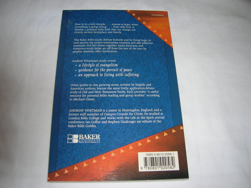 1 Peter: Free to Hope (Baker Bible Guides),Used