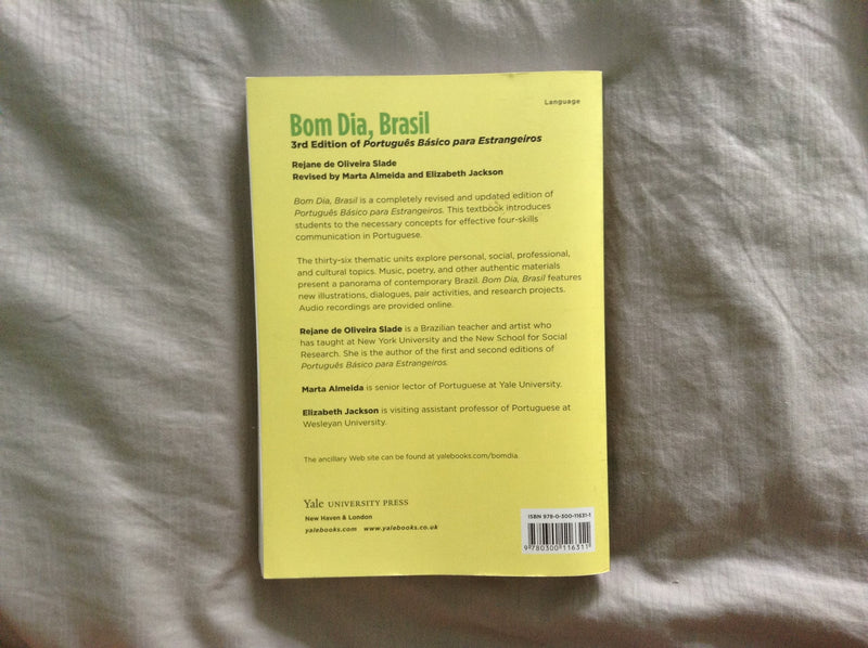 Bom Dia, Brasil: 3rd Edition of Portugus Bsico para Estrangeiros,Used