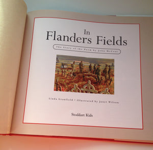 In Flanders Fields: The Story Of The Poem By John Mccrae