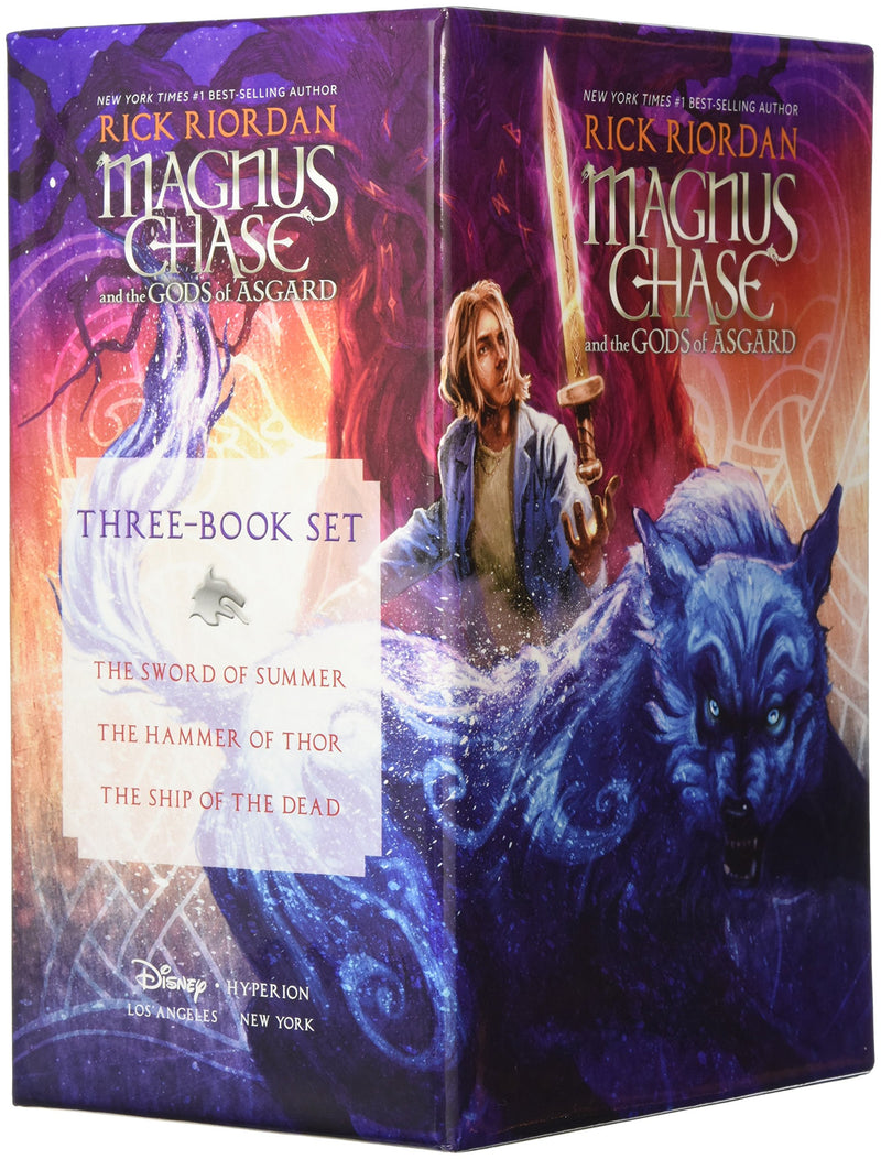 Disney Magnus Chase and the Gods of Asgard Hardcover Boxed Set - Complete Collection