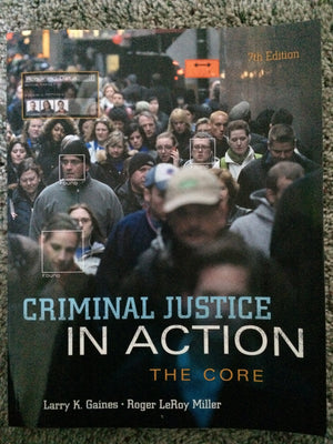 Criminal Justice in Action: The Core,New