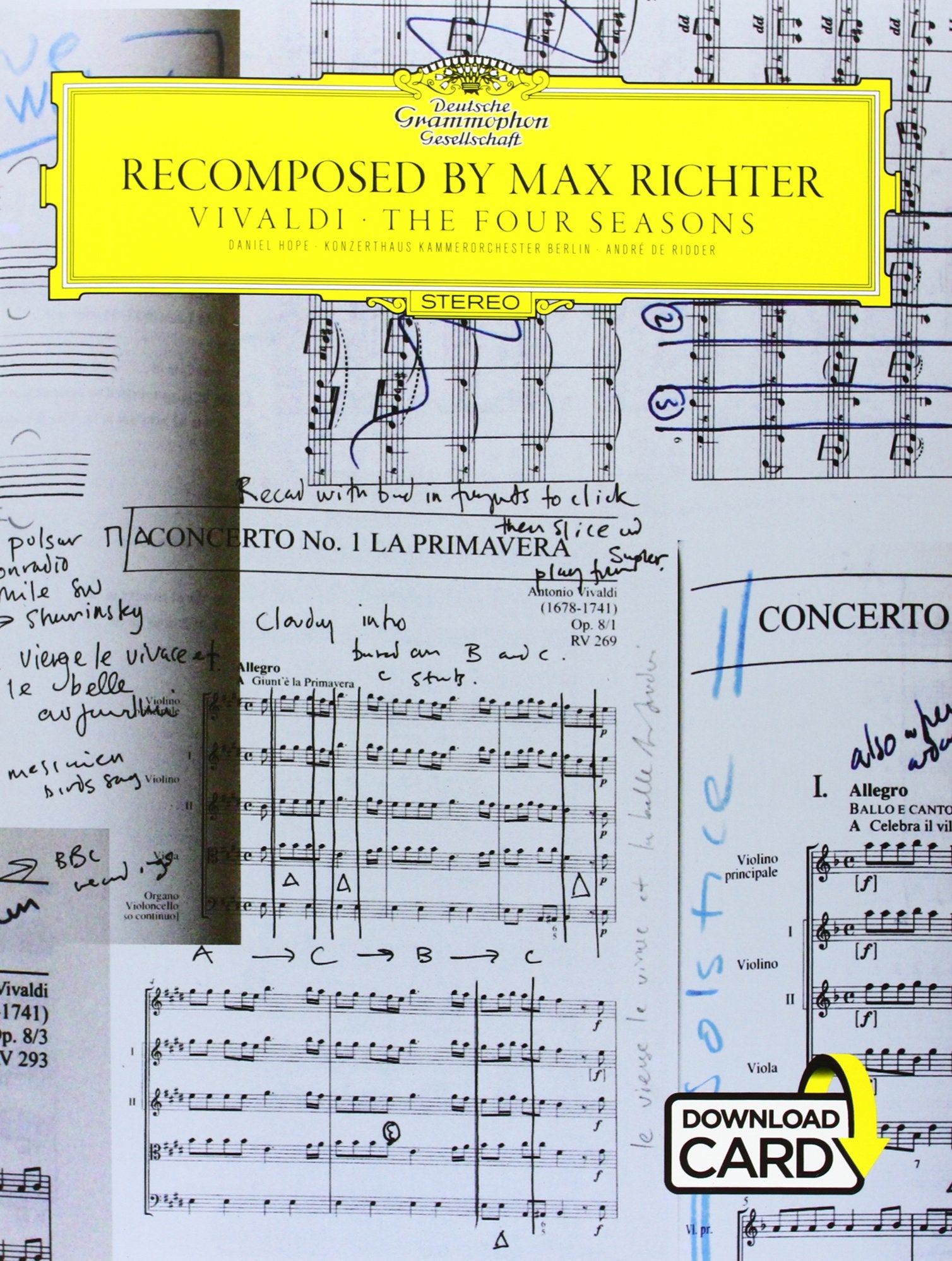 Recomposed by Max Richter  Vivaldi: The Four Seasons: Violin with Piano Accompaniment,Used