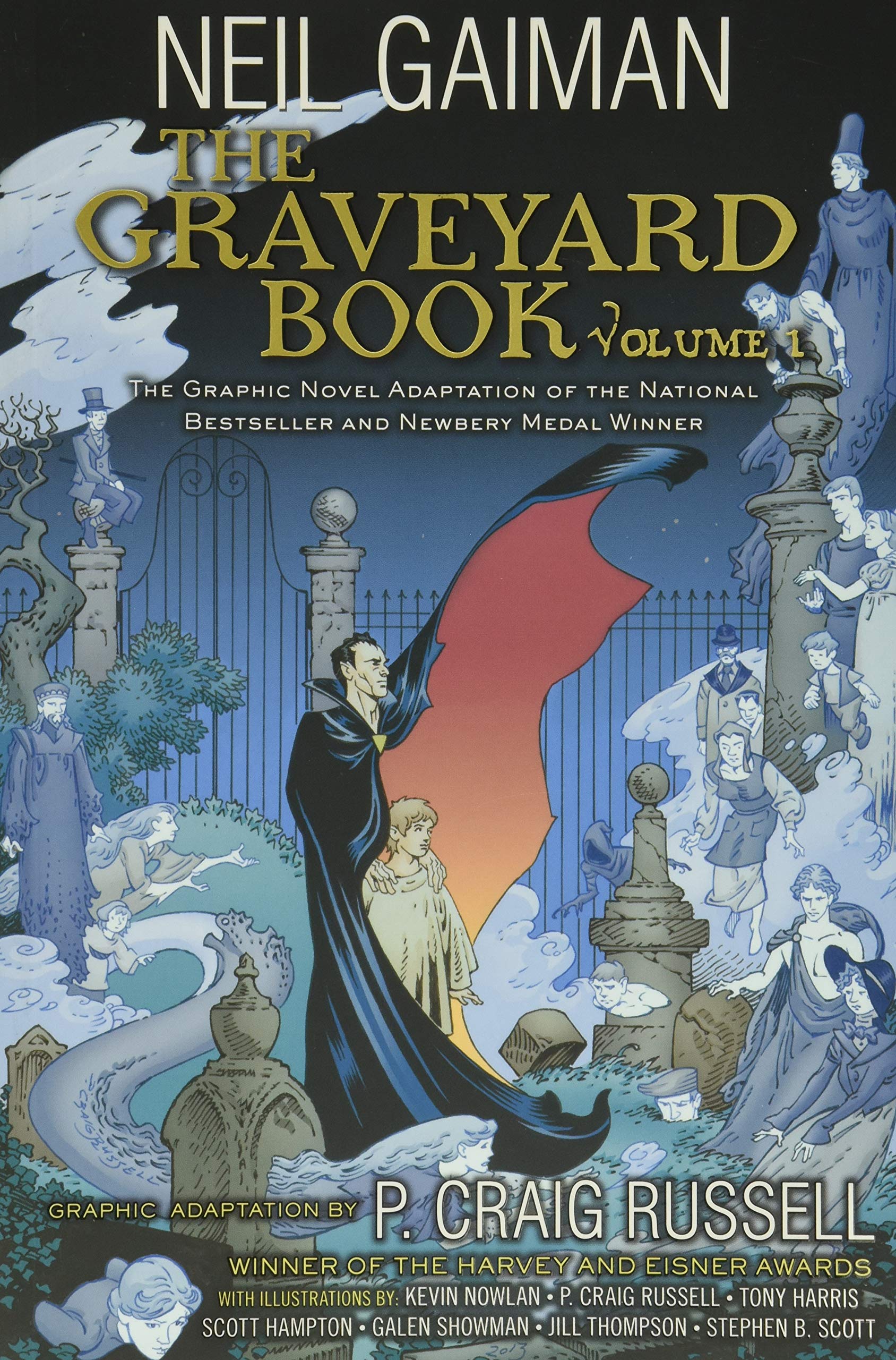 The Graveyard Book Graphic Novel: Volume 1,Used