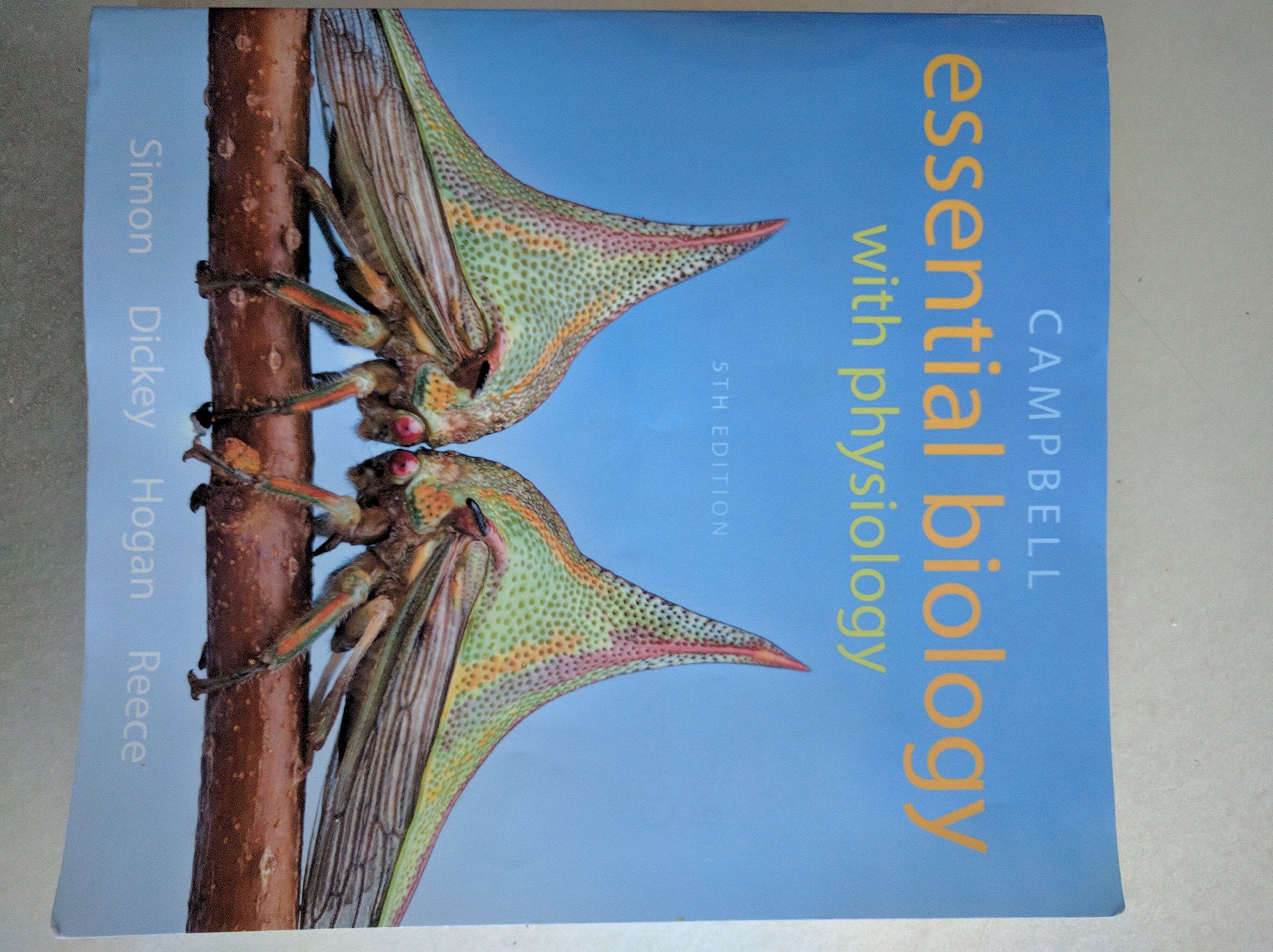 Campbell Essential Biology With Physiology-used