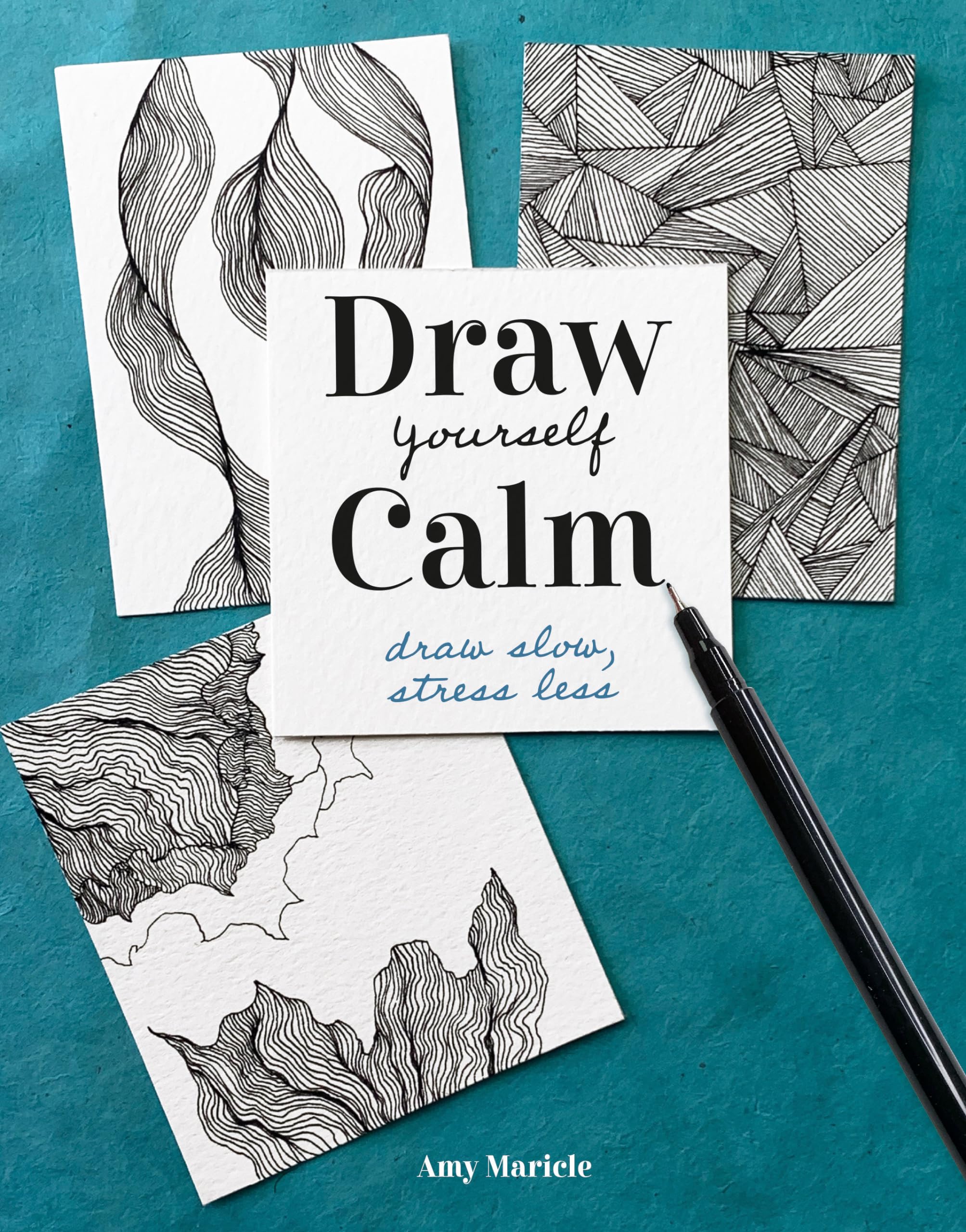 Draw Yourself Calm: Draw Slow, Stress Less,Used