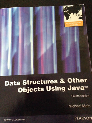 Data Structures and Other Objects Using Java,New
