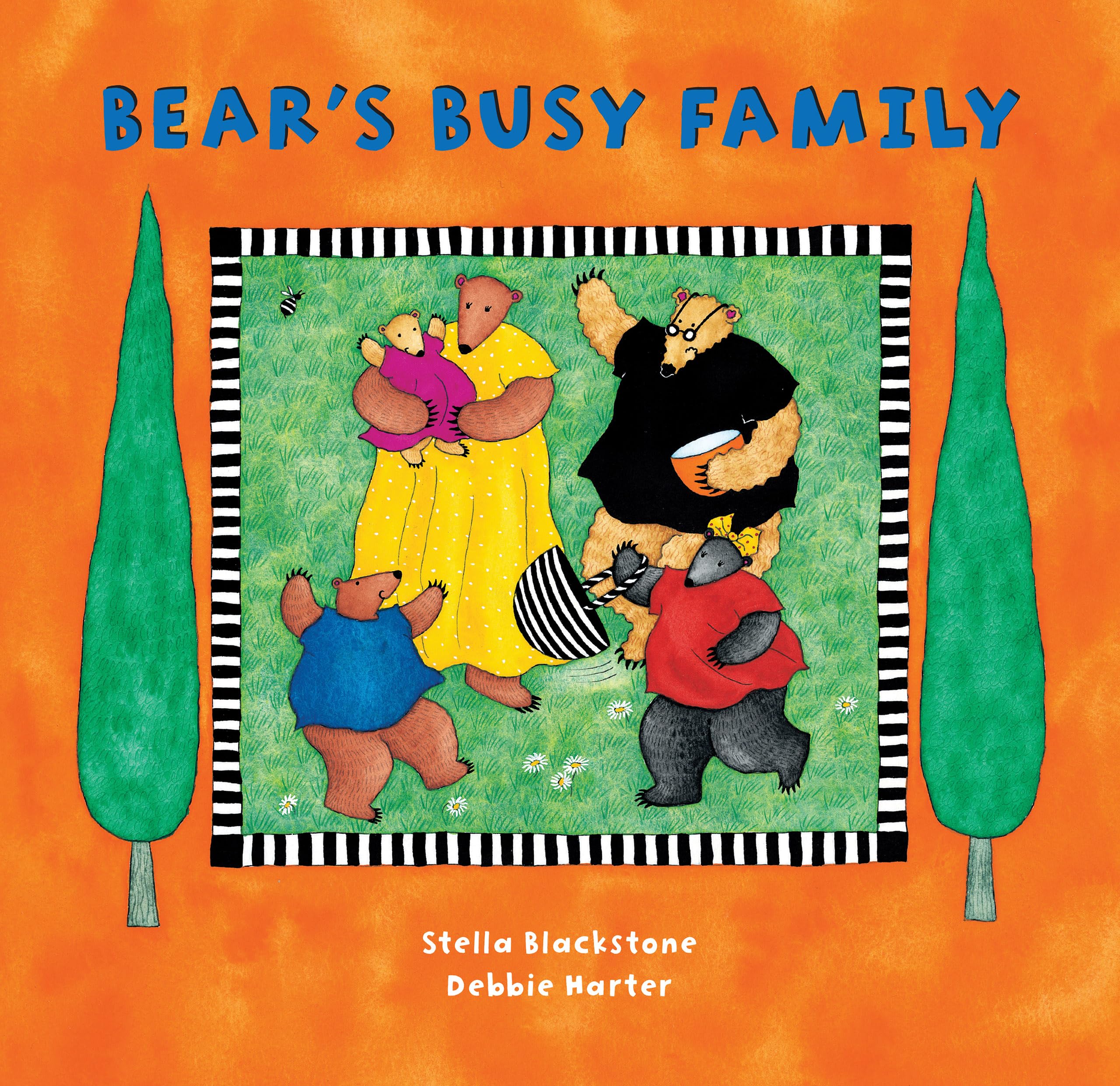 Barefoot Books Bear's Busy Family,Used
