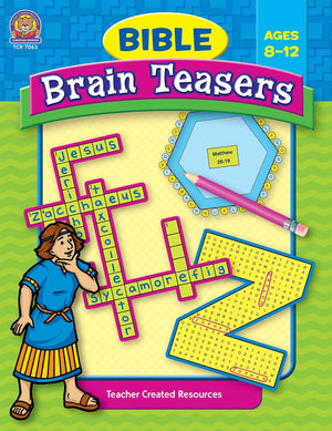Bible Brain Teasers, Ages 812,Used