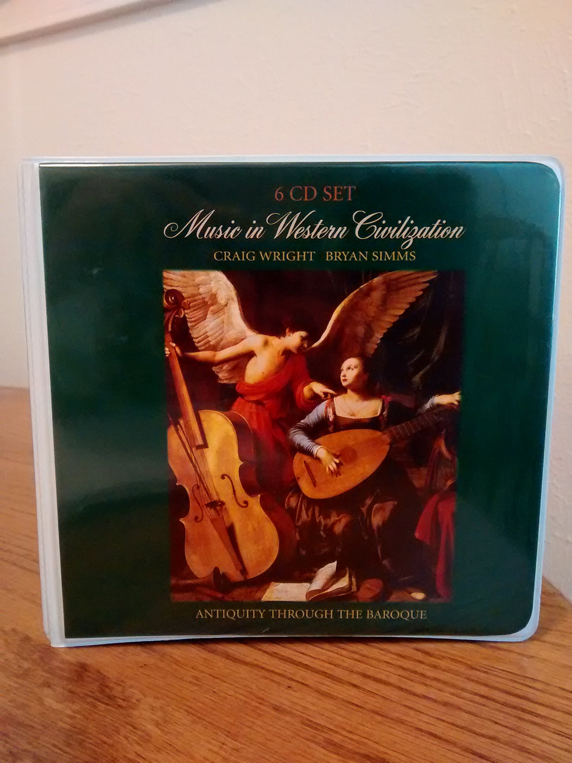 Audio CD, Volume 1 for Wright/Simms' Music in Western Civilization, Media Update,Used