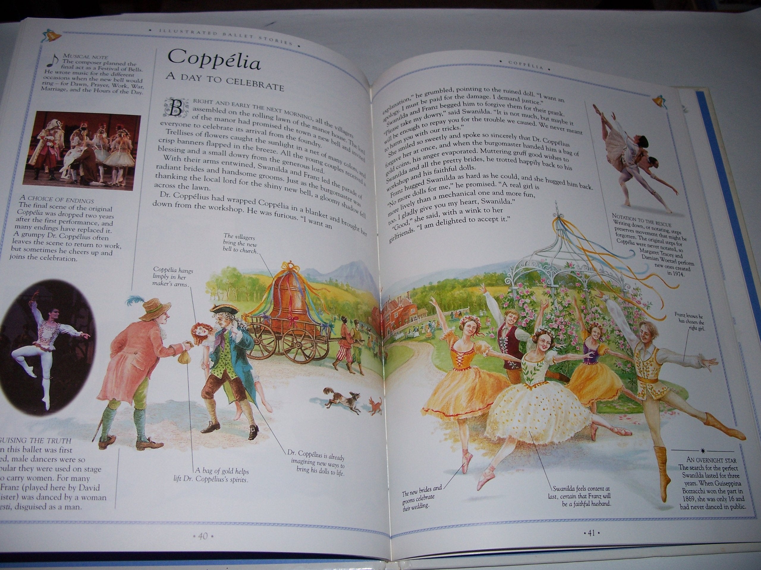 The Illustrated Book of Ballet Stories,Used