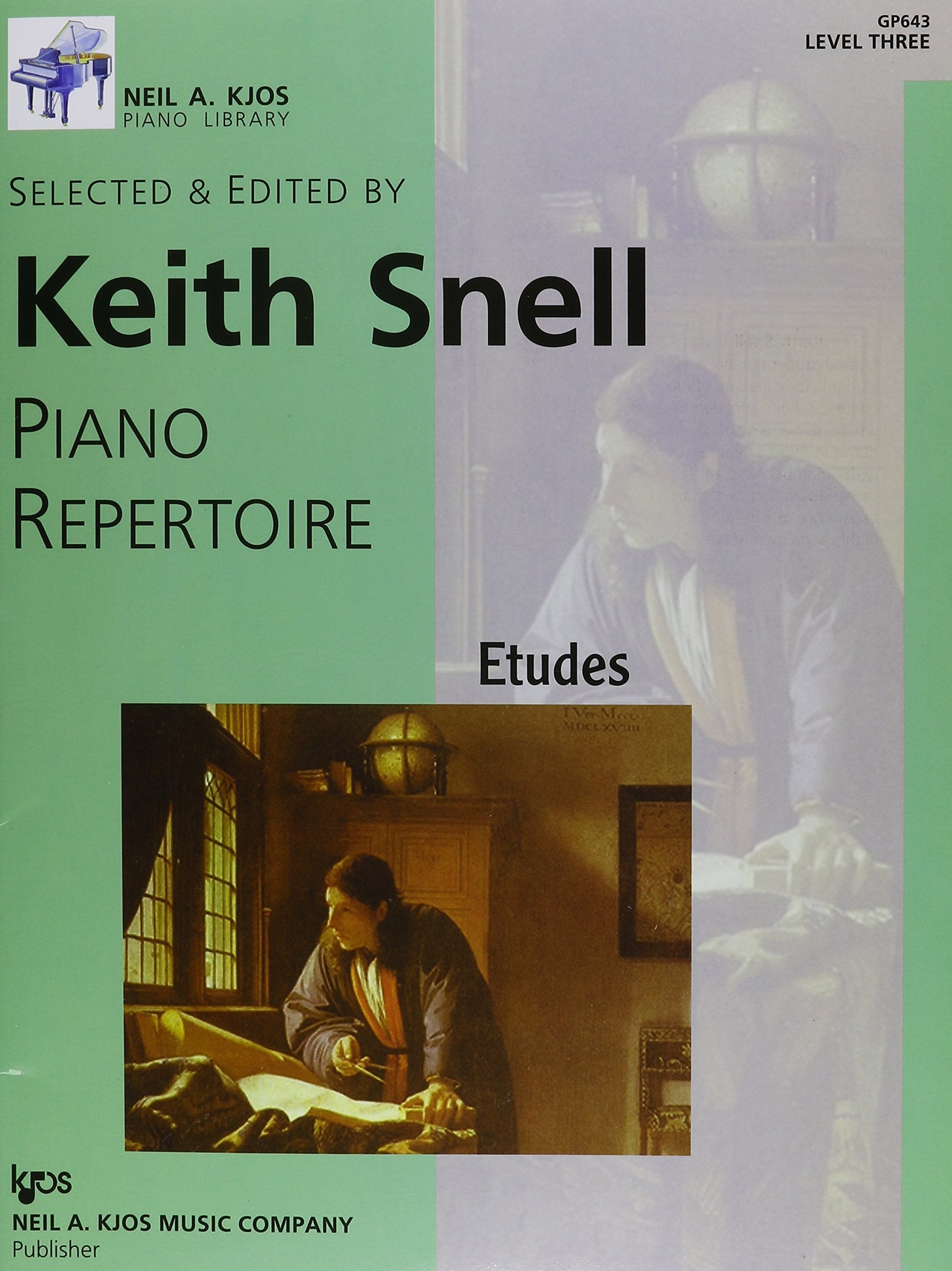 GP643  Piano Repertoire: Etudes Level 3,Used