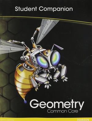 High School Math CommonCore Geometry Student Companion Book Grade 9/10,New