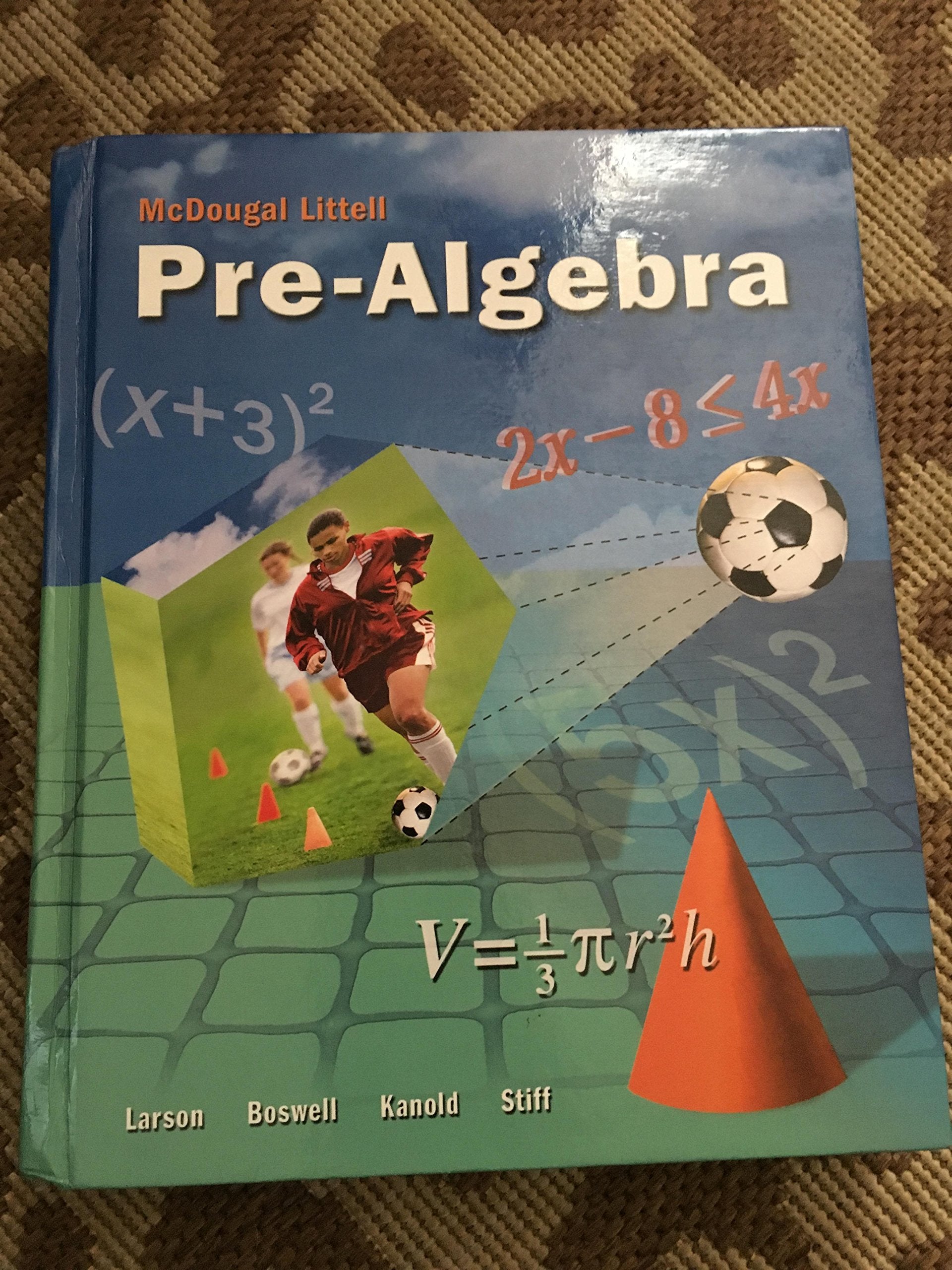McDougal Littell PreAlgebra: Student Edition 2008,Used