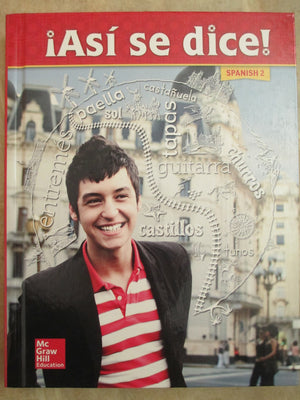 Asi Se Dice! Level 2, Student Edition (Spanish)-used