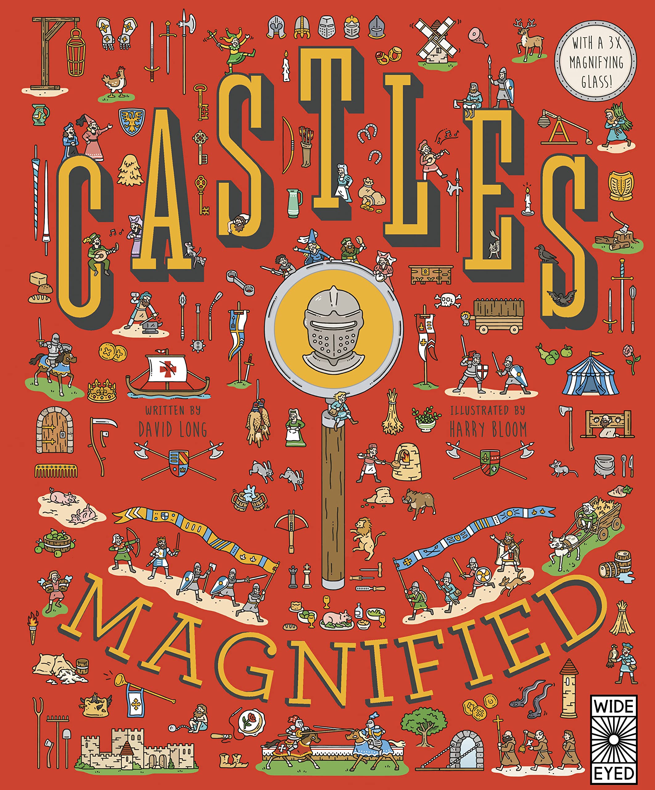 Castles Magnified: With A 3X Magnifying Glass!