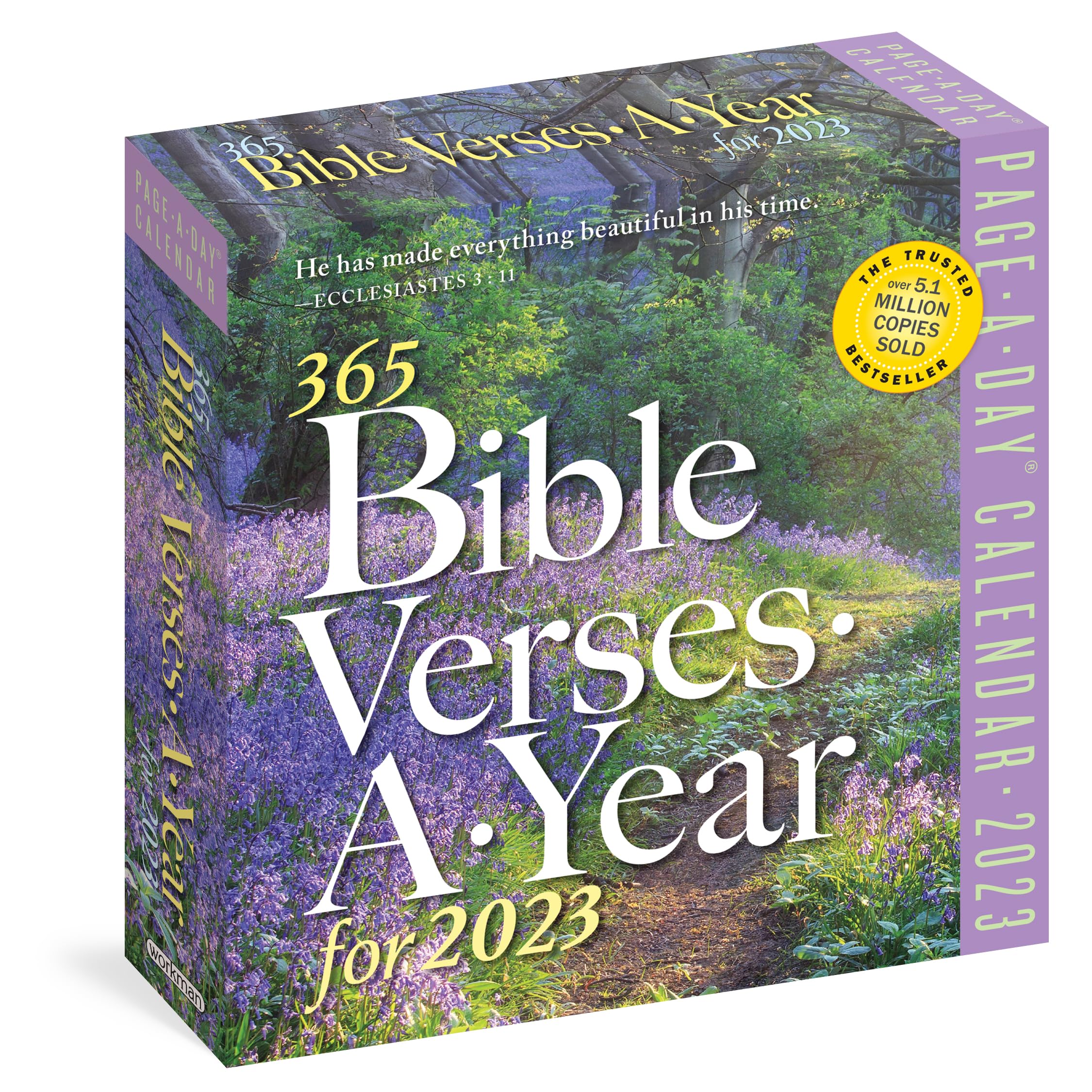 365 Bible Versesayear Pageaday 2023: Timeless Words From The Bible To Guide, Comfort, And Inspire